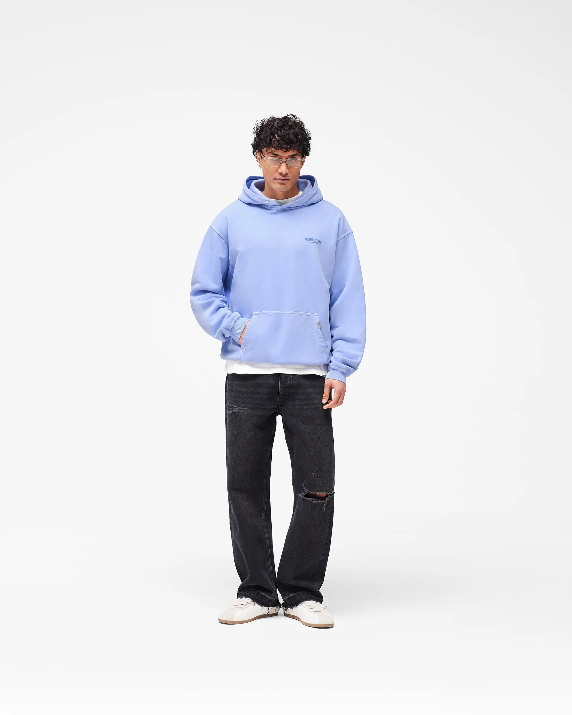 Represent Owners Club Hoodie - Vista Blue - Image 8