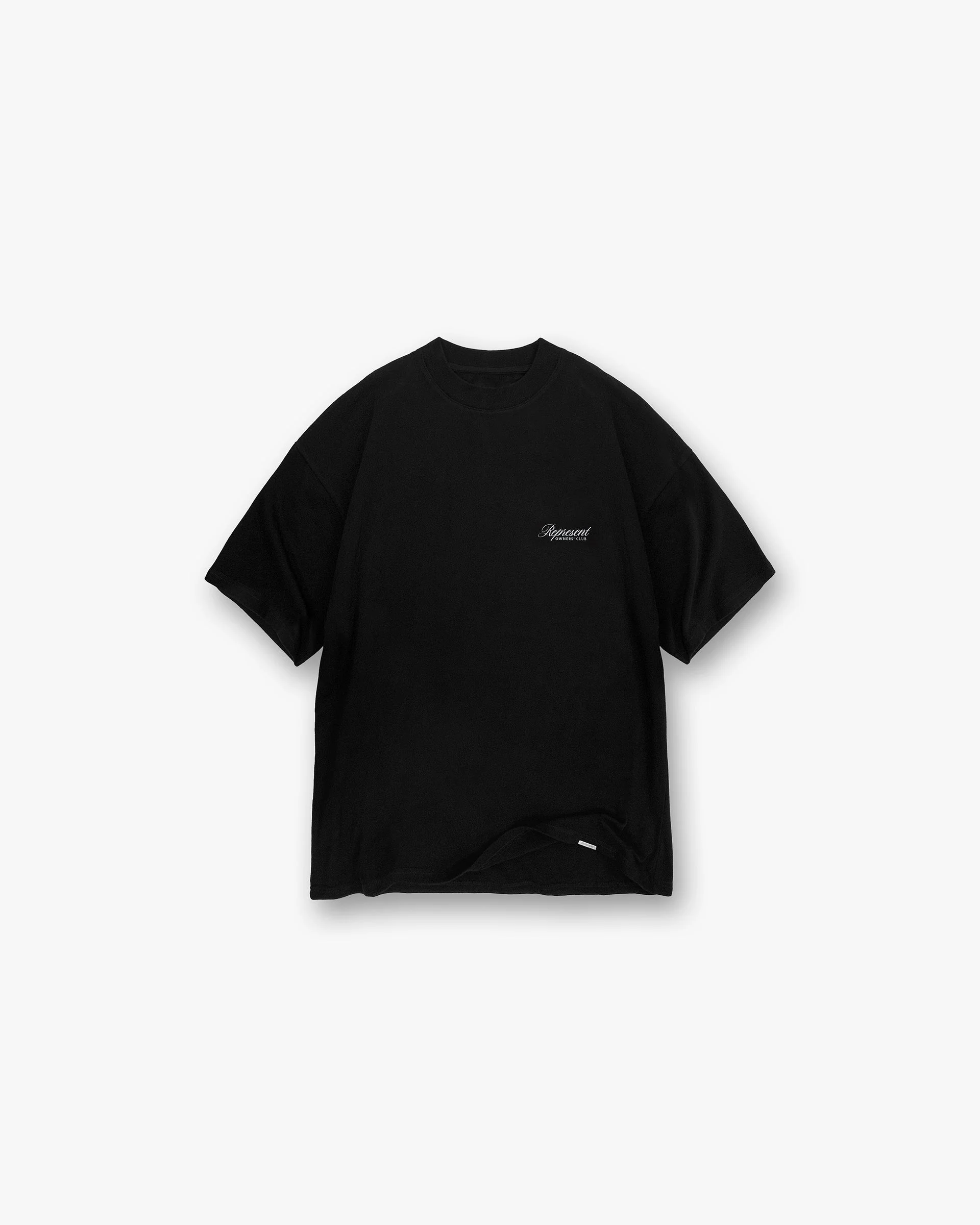 Represent Owners Club Script T-Shirt - Black - Image 2