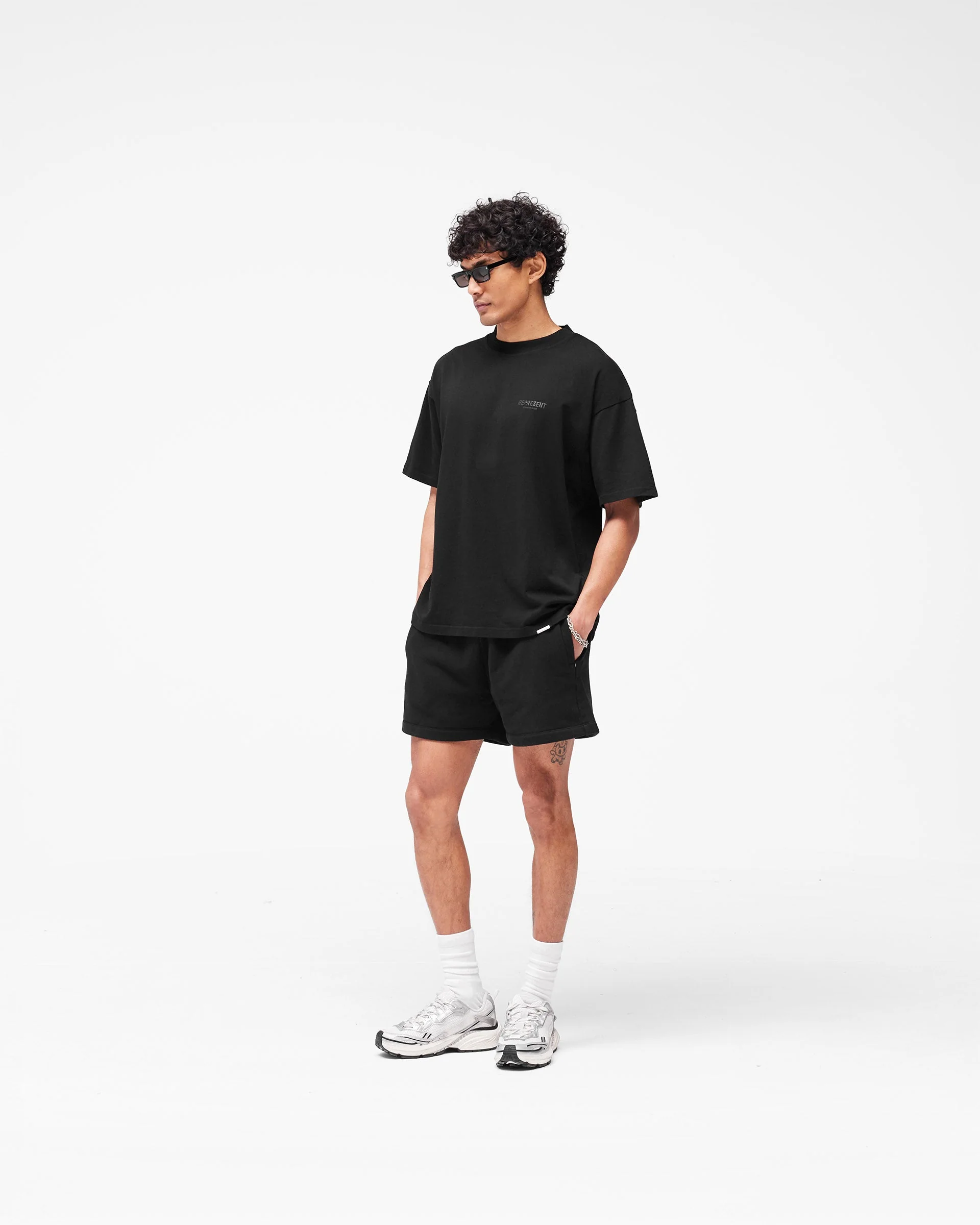 Represent Owners Club Shorts - Black - Image 8