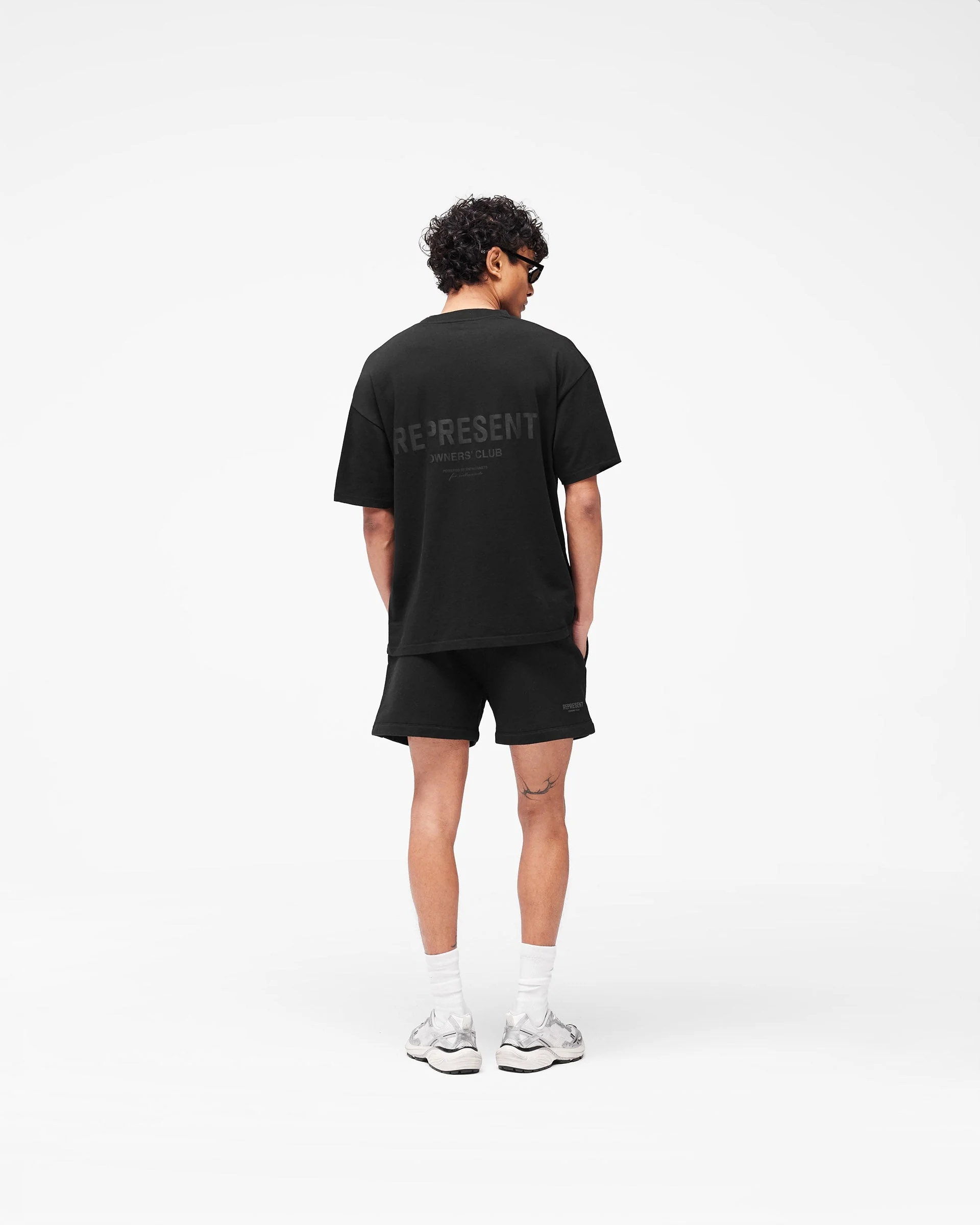 Represent Owners Club Shorts - Black - Image 9