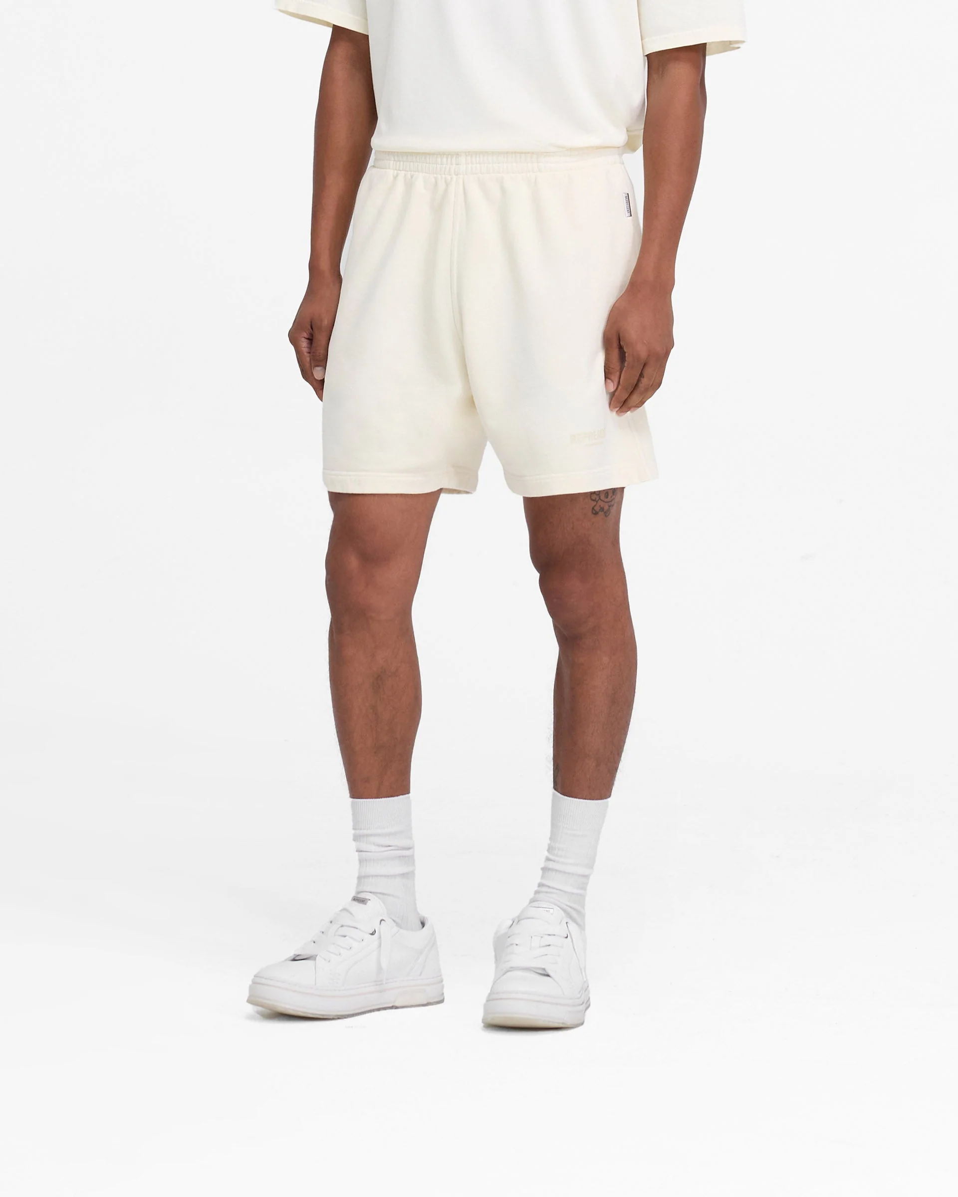 Represent Owners Club Shorts - Buttercream - Image 2