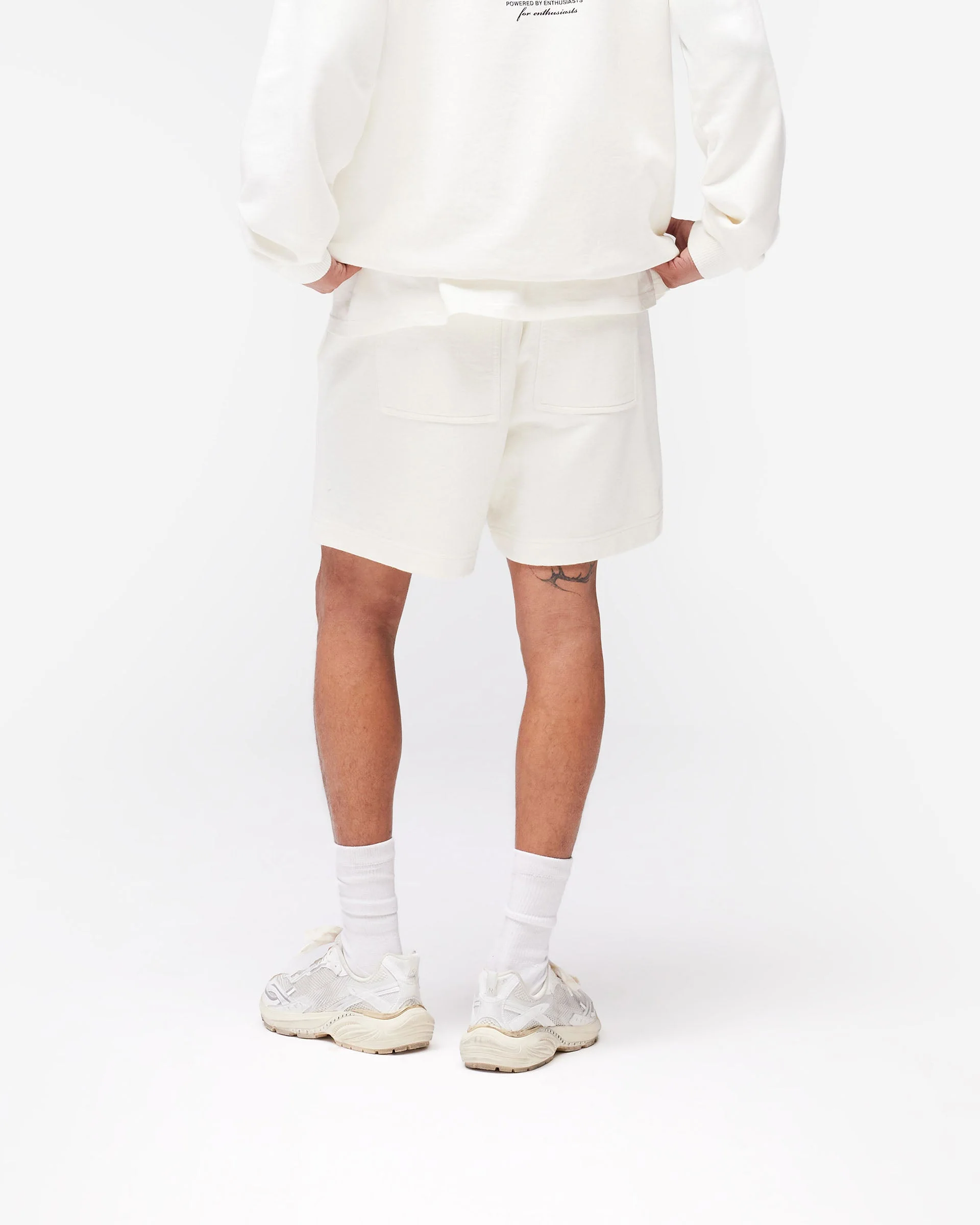 Represent Owners Club Shorts - Flat White - Image 5