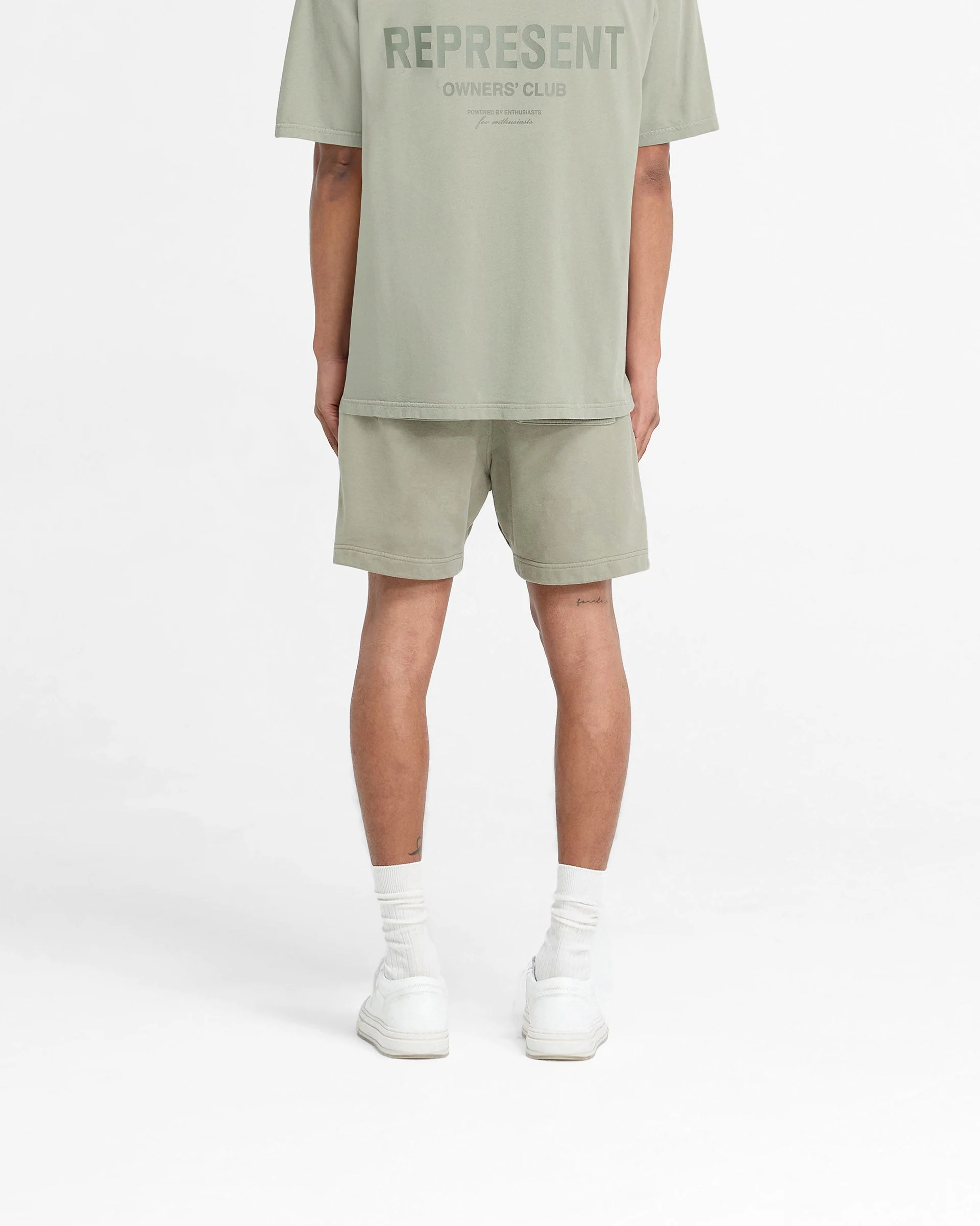 Represent Owners Club Shorts - Pastel Green - Image 4