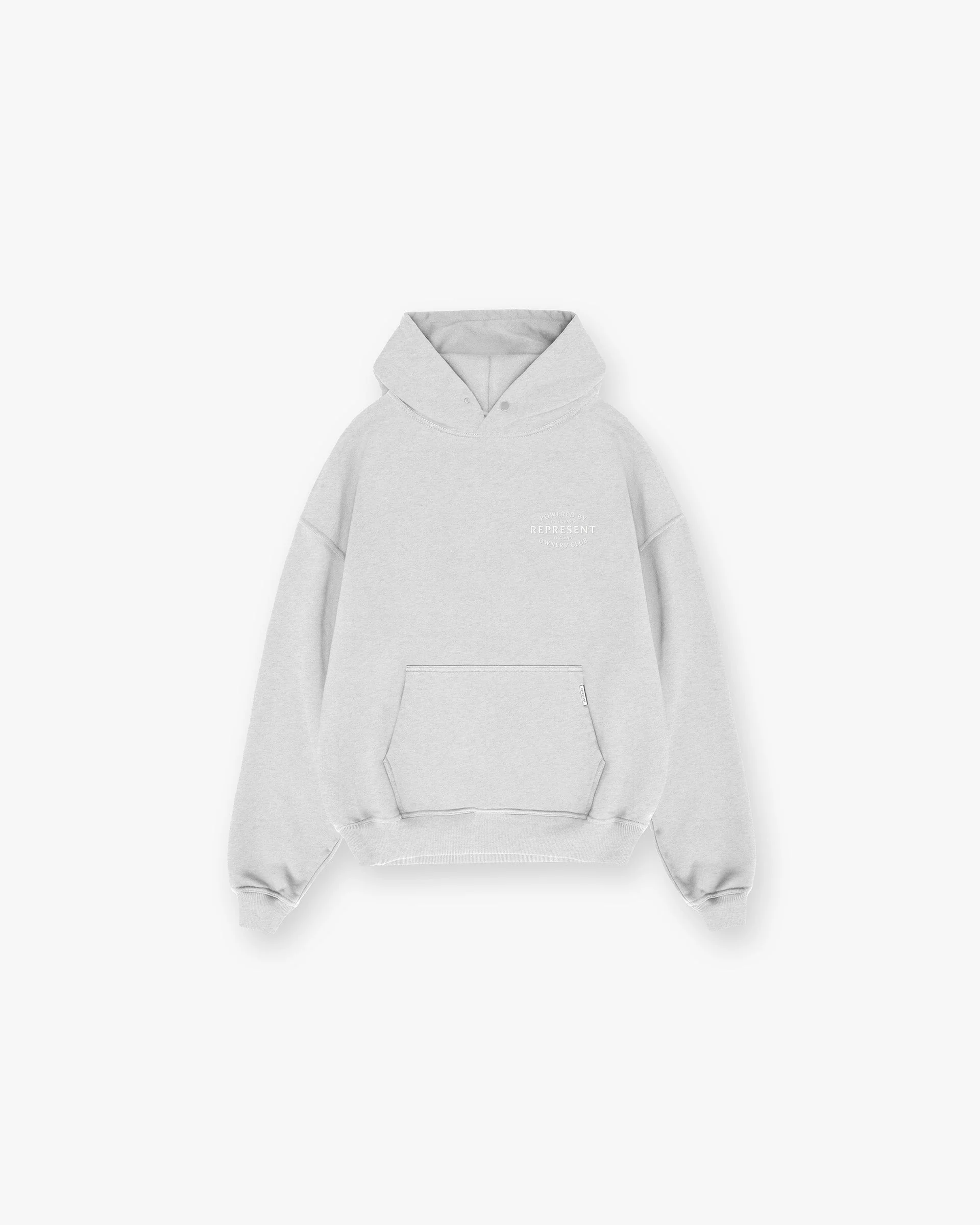 Represent Owners Club Stamp Hoodie - Ash Grey - Image 2
