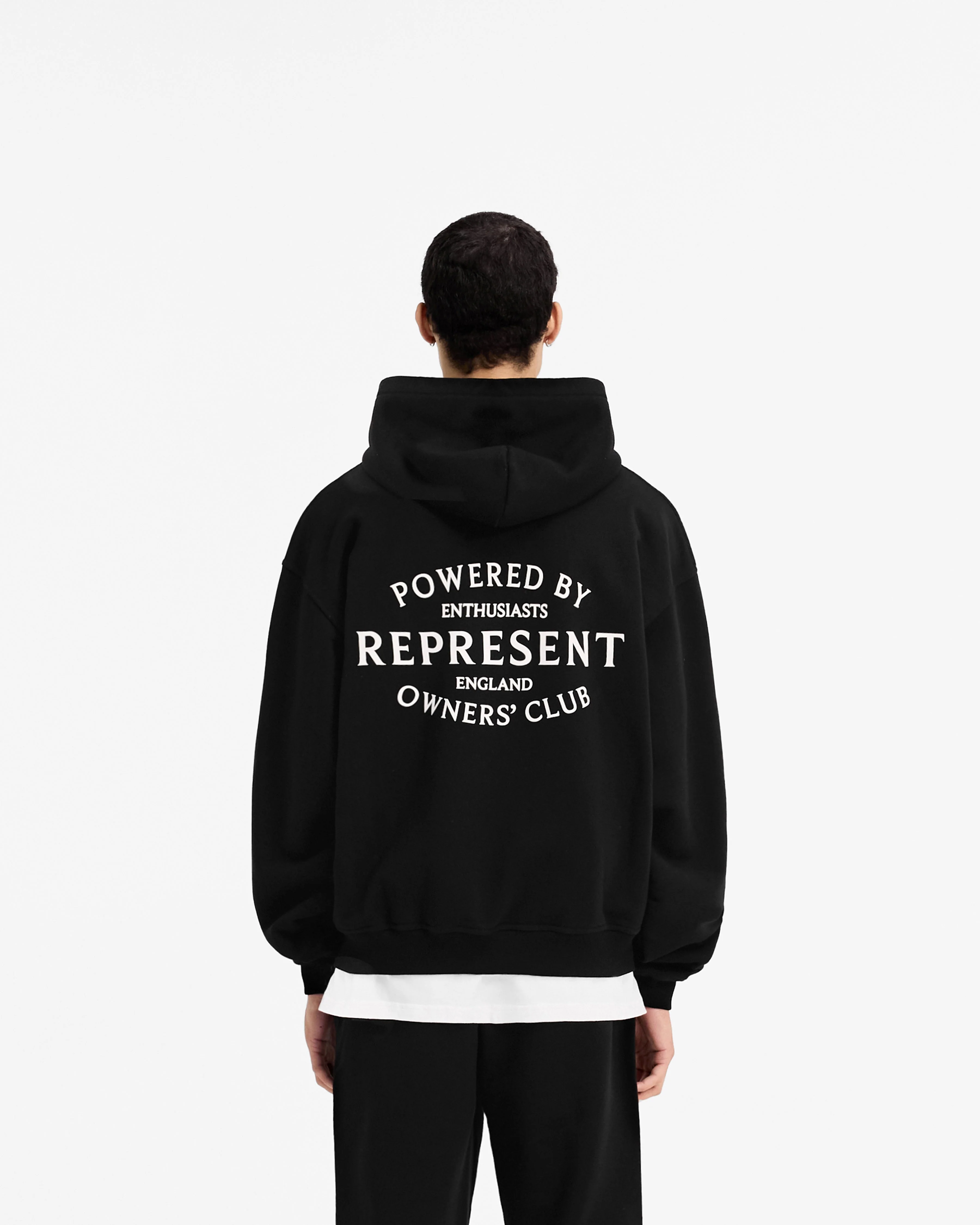 Represent Owners Club Stamp Hoodie - Jet Black - Image 5