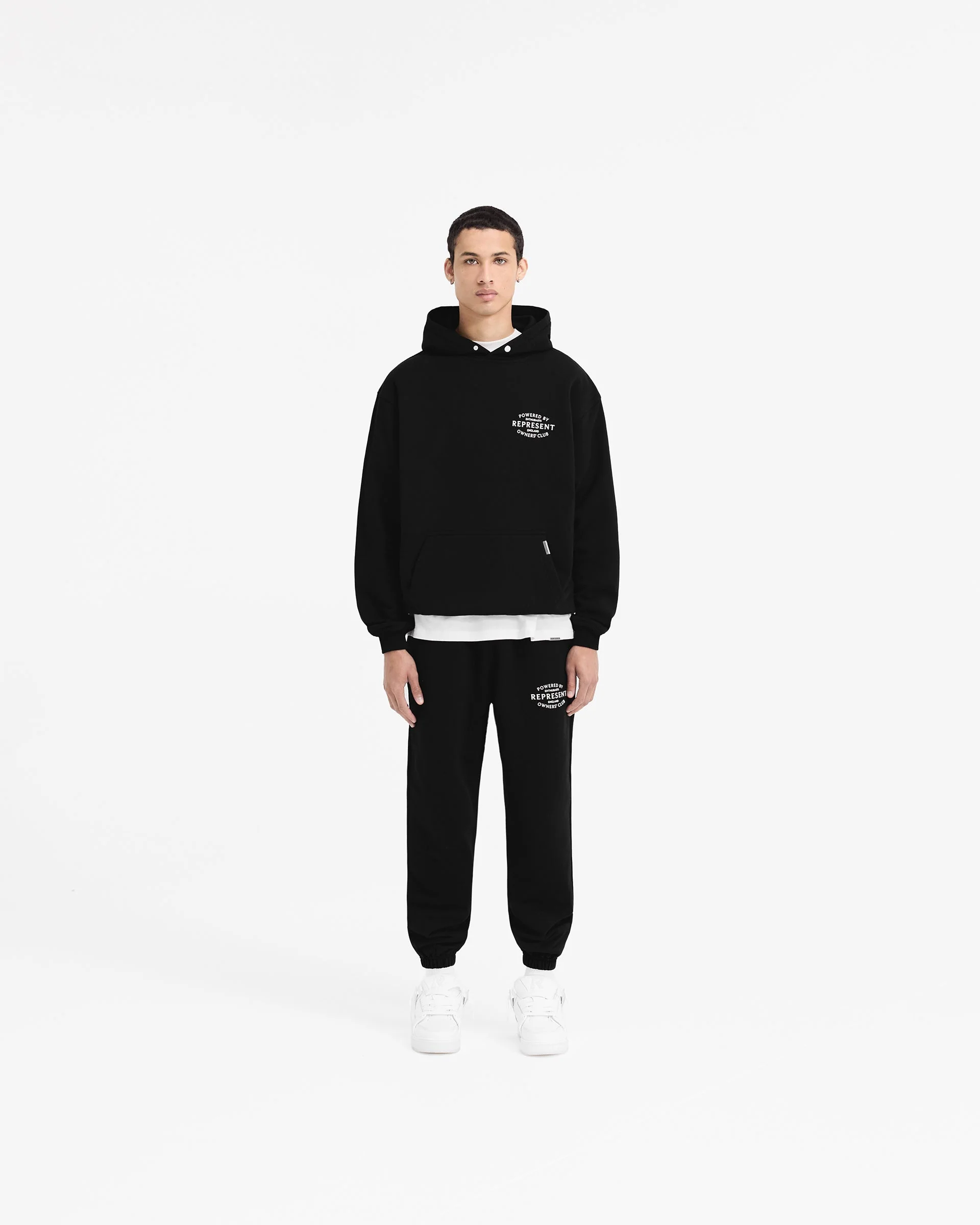Represent Owners Club Stamp Hoodie - Jet Black - Image 6