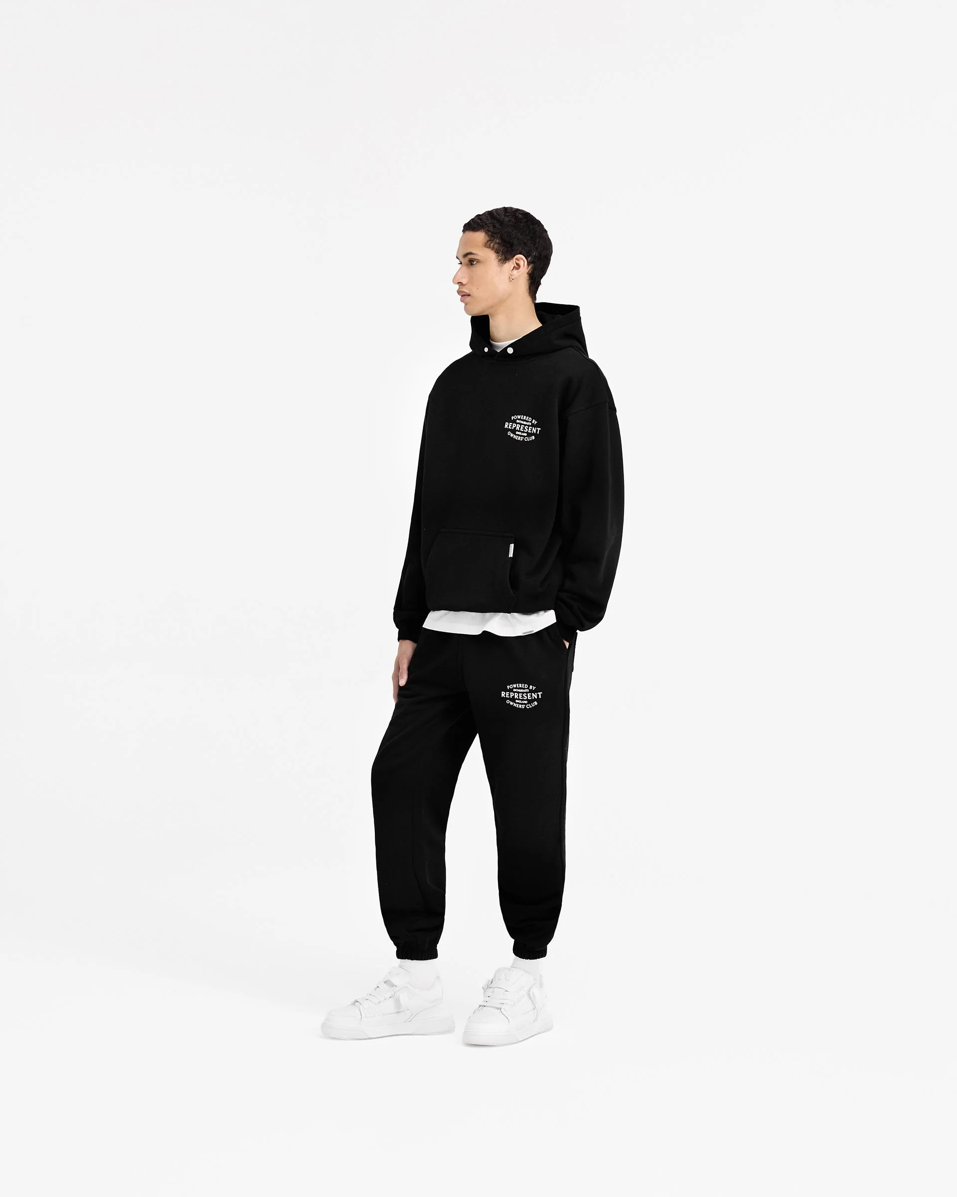 Represent Owners Club Stamp Hoodie - Jet Black - Image 7