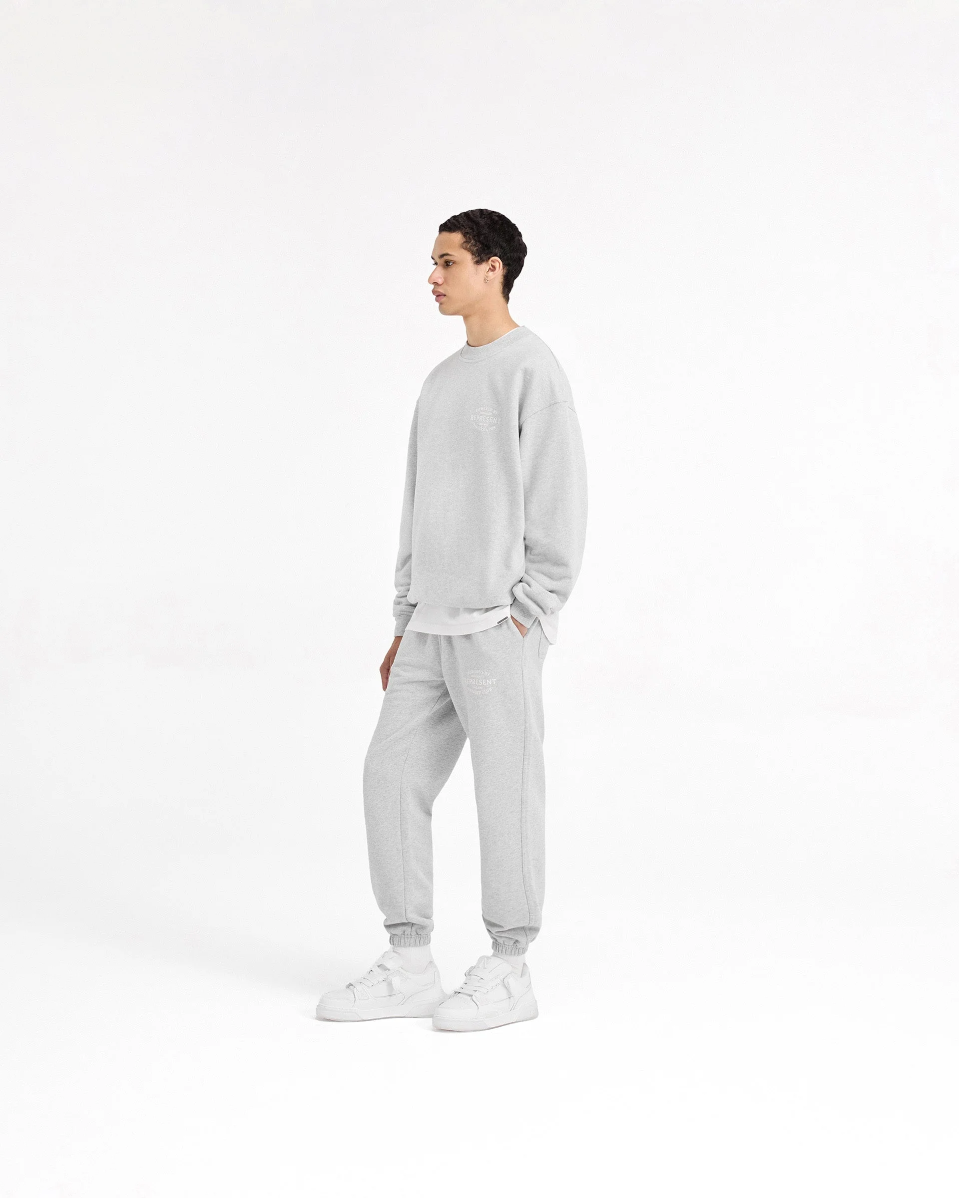 Represent Owners Club Stamp Sweater - Ash Grey - Image 7