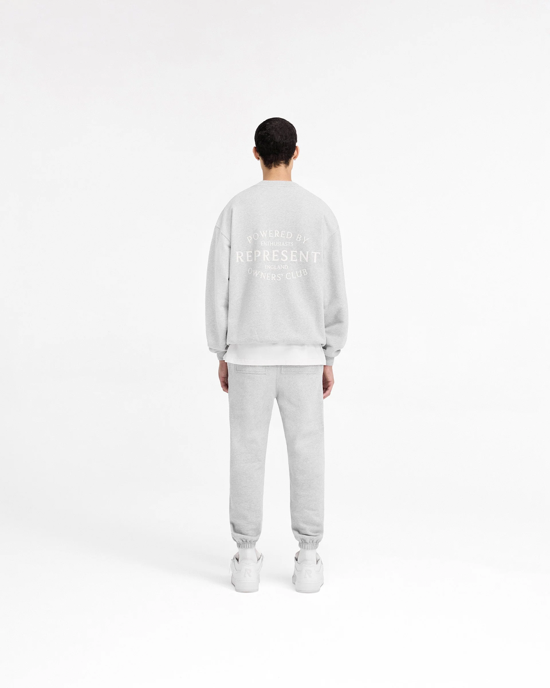 Represent Owners Club Stamp Sweater - Ash Grey - Image 8