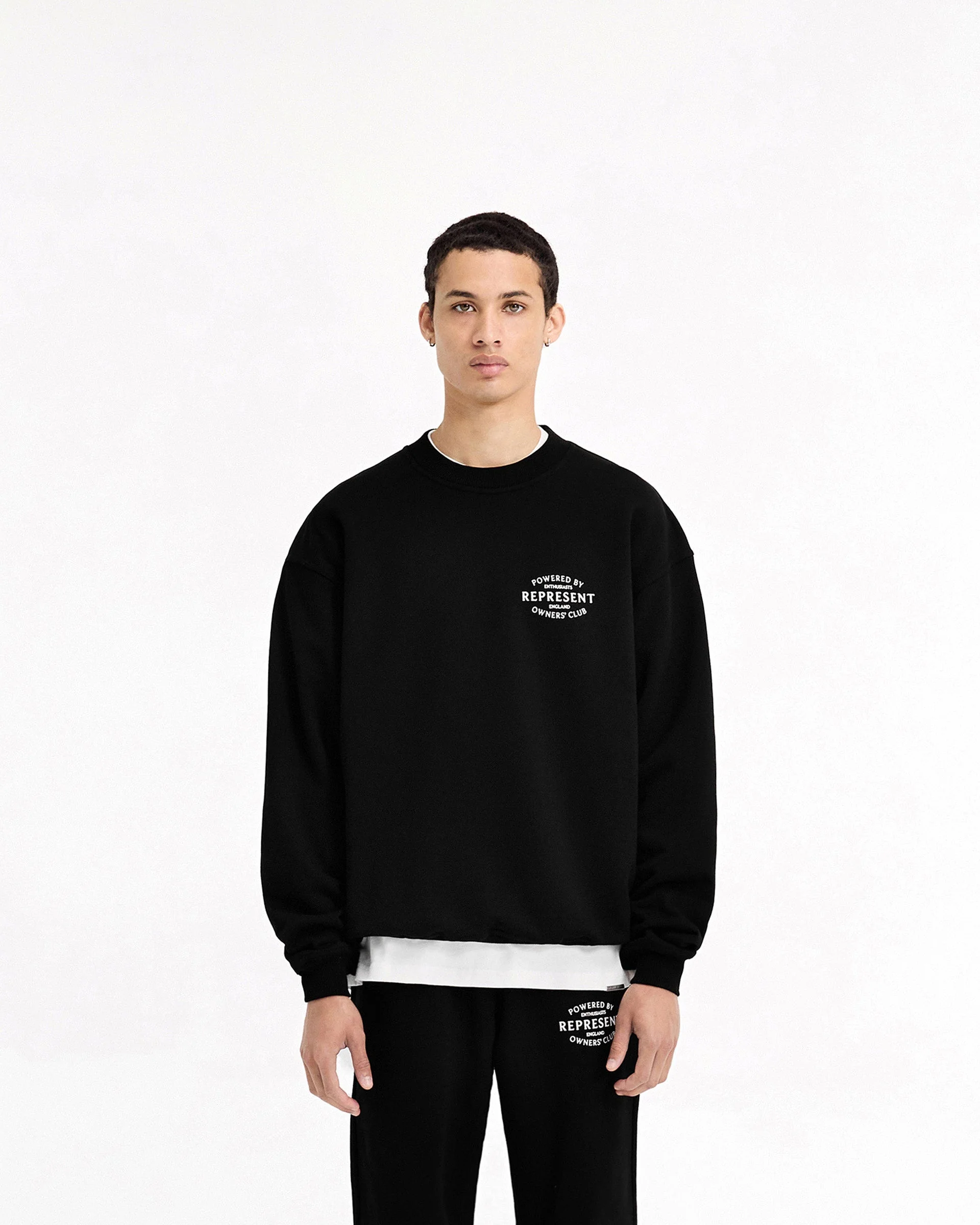 Represent Owners Club Stamp Sweater - Jet Black - Image 3