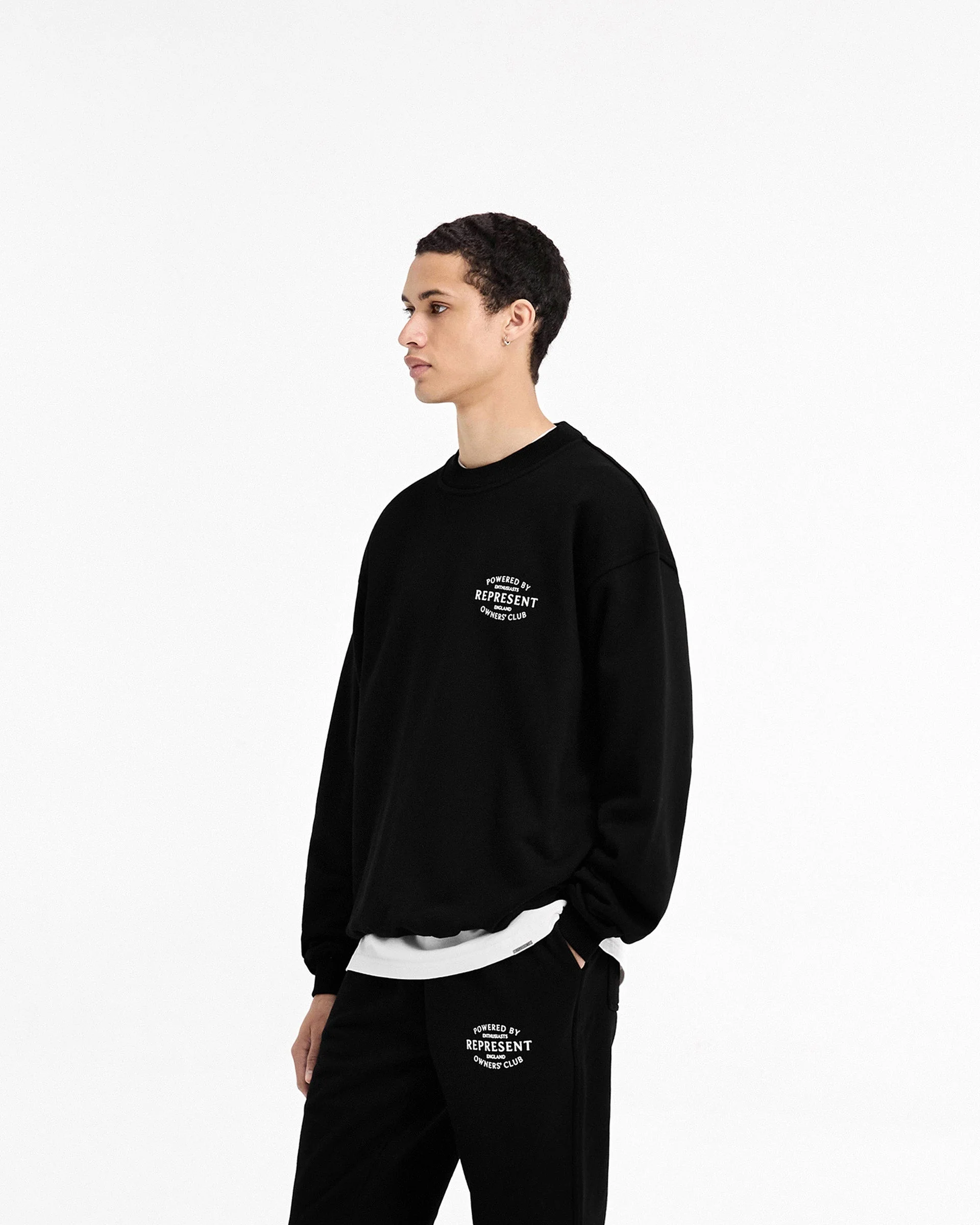 Represent Owners Club Stamp Sweater - Jet Black - Image 4