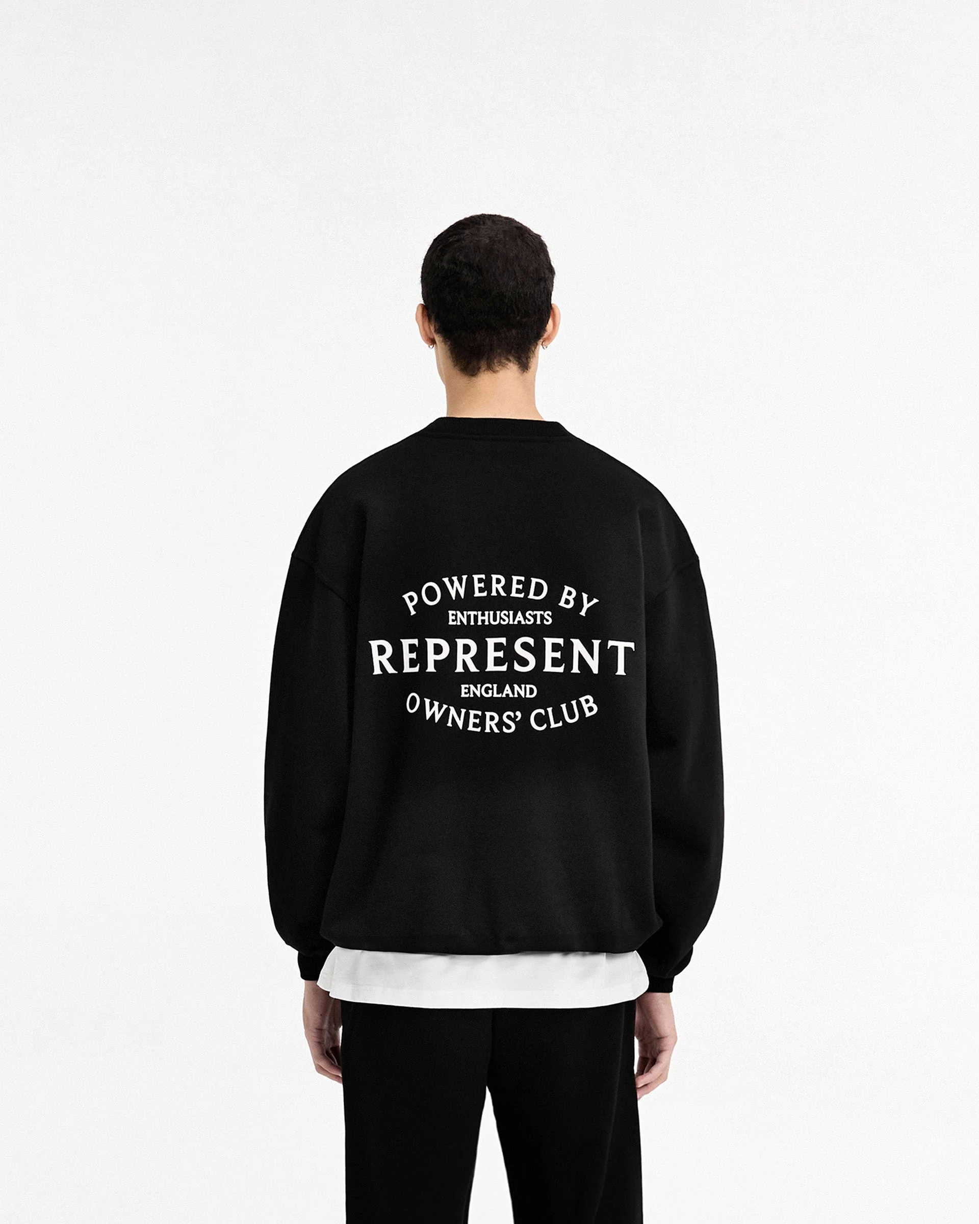 Represent Owners Club Stamp Sweater - Jet Black - Image 5