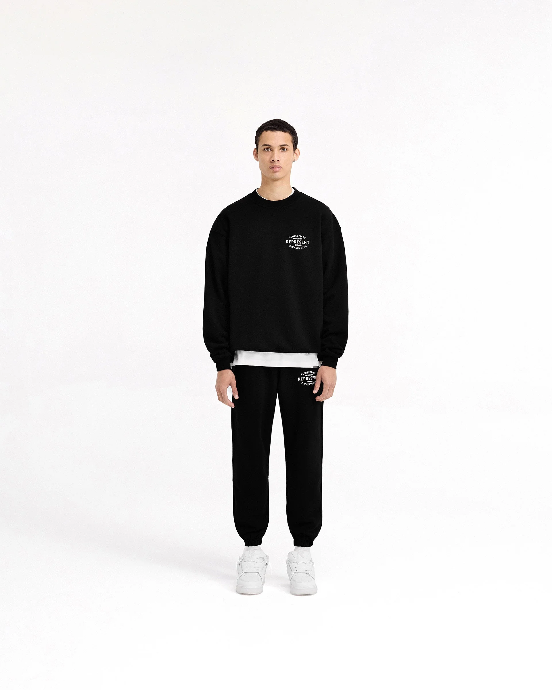Represent Owners Club Stamp Sweater - Jet Black - Image 6