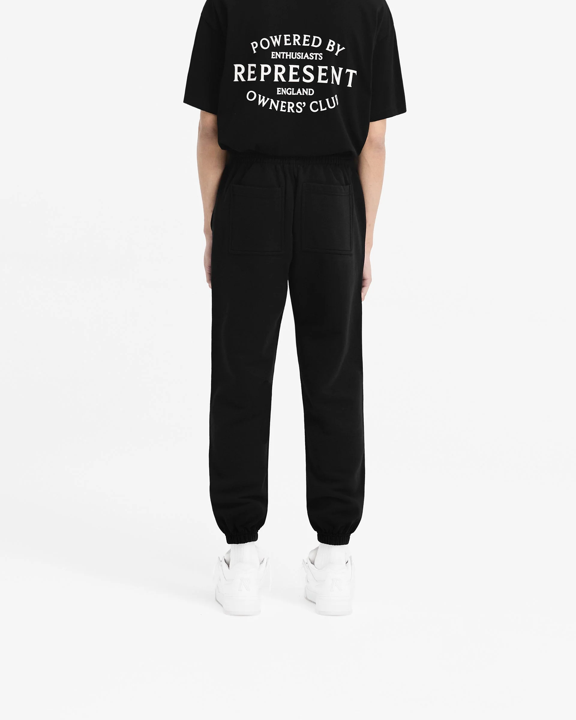 Represent Owners Club Stamp Sweatpant - Jet Black - Image 4