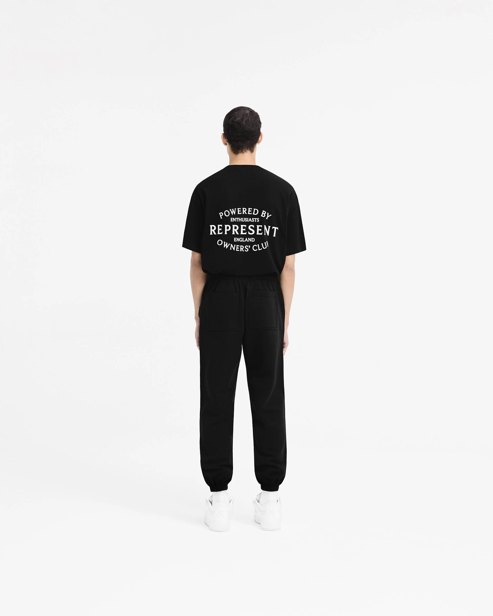 Represent Owners Club Stamp Sweatpant - Jet Black - Image 7