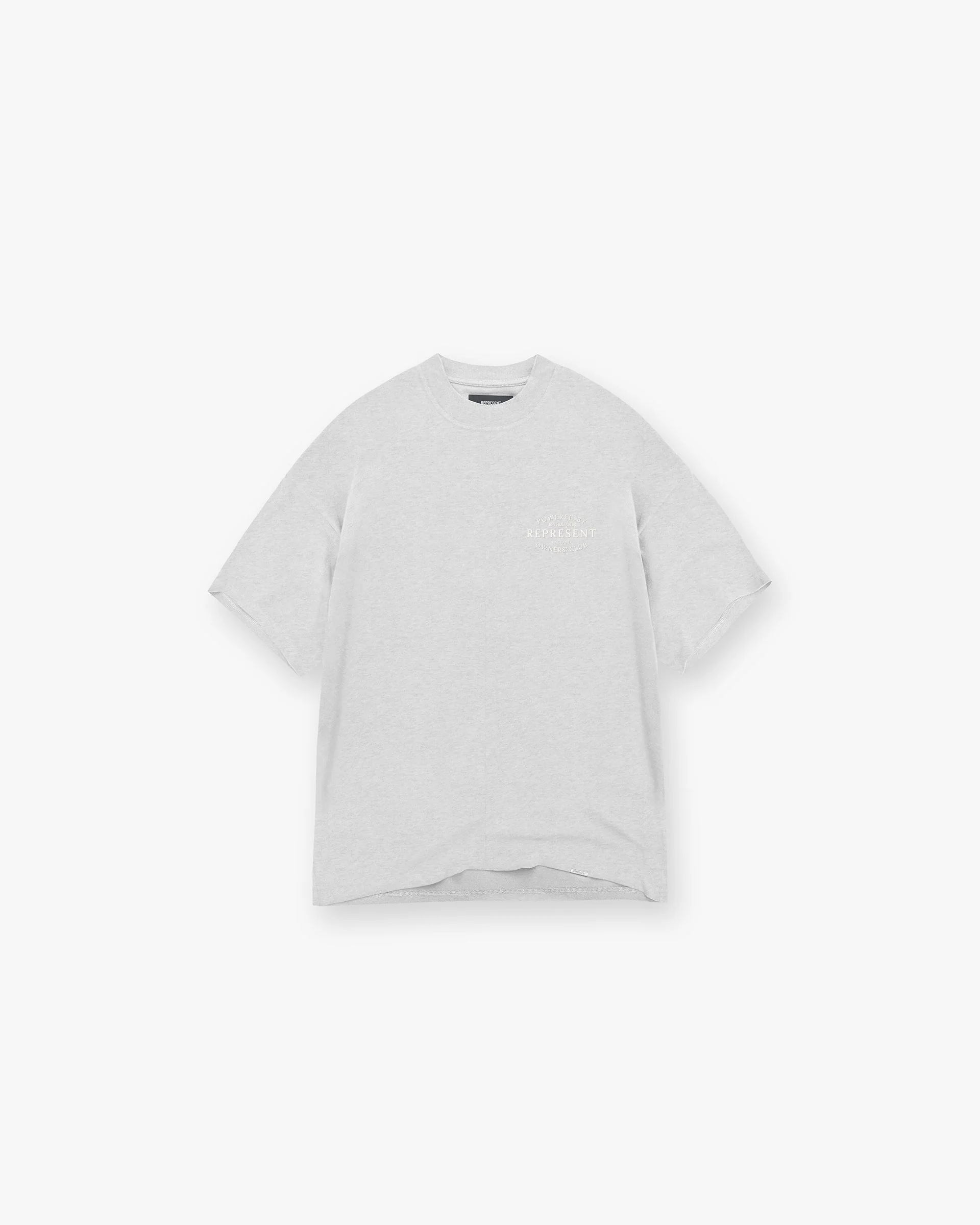 Represent Owners Club Stamp T-Shirt - Ash Grey - Image 2