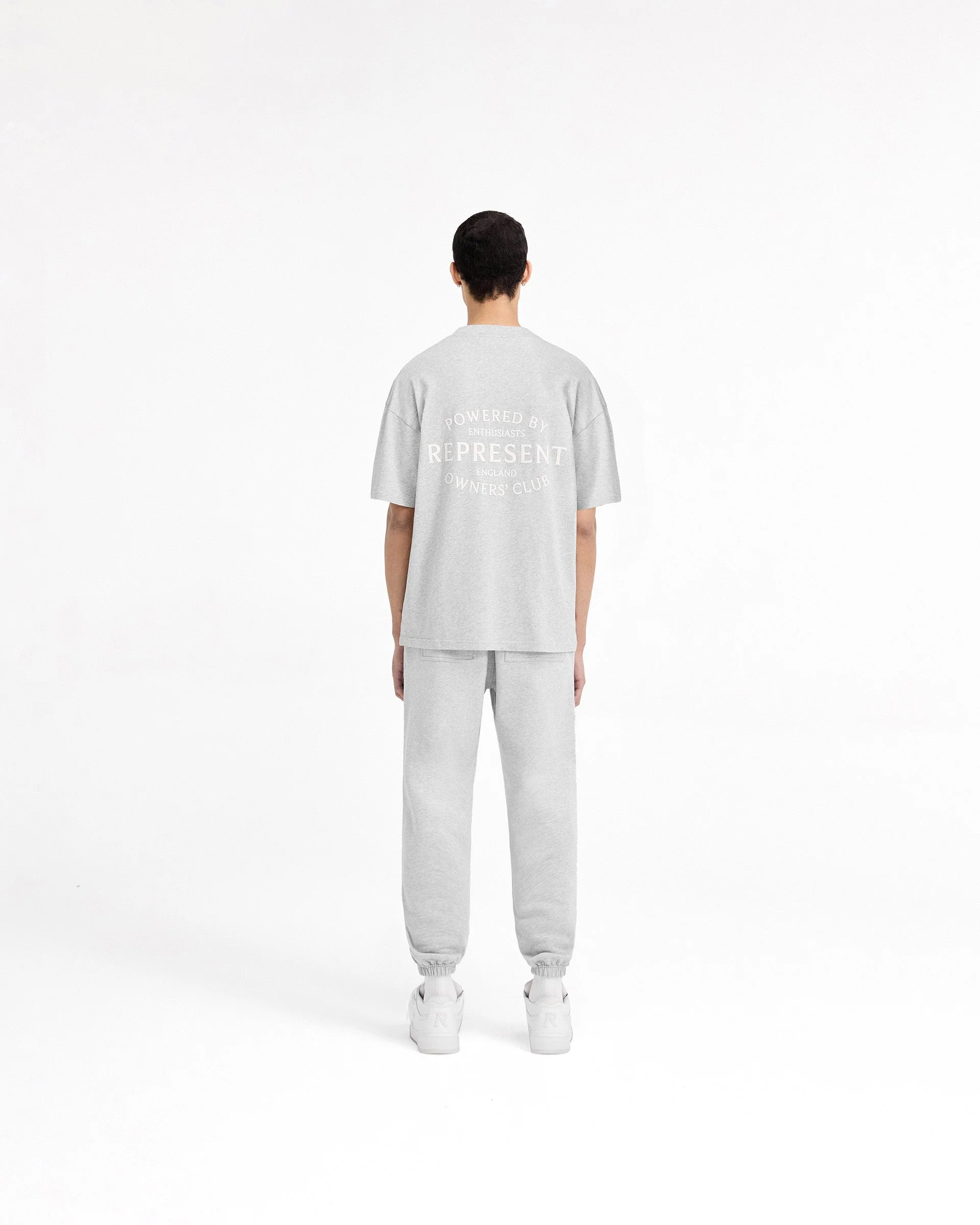 Represent Owners Club Stamp T-Shirt - Ash Grey - Image 8