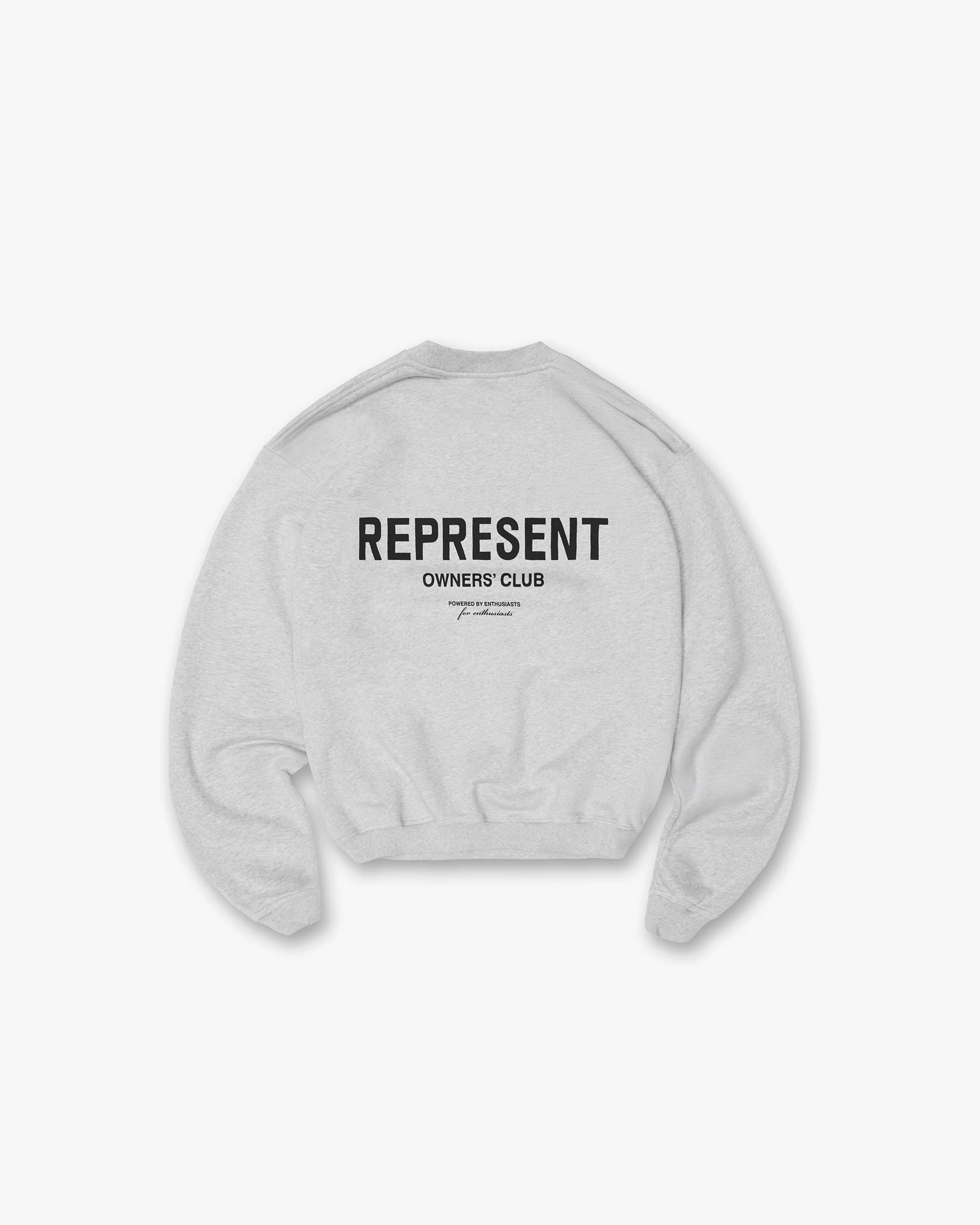 Represent Owners Club Sweater - Ash Grey - Image 2