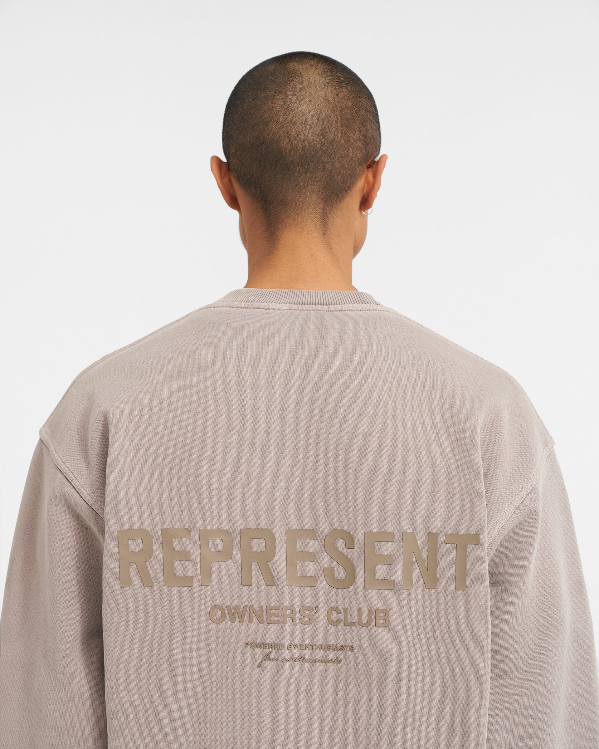 Represent Owners Club Sweater - Mushroom - Image 6