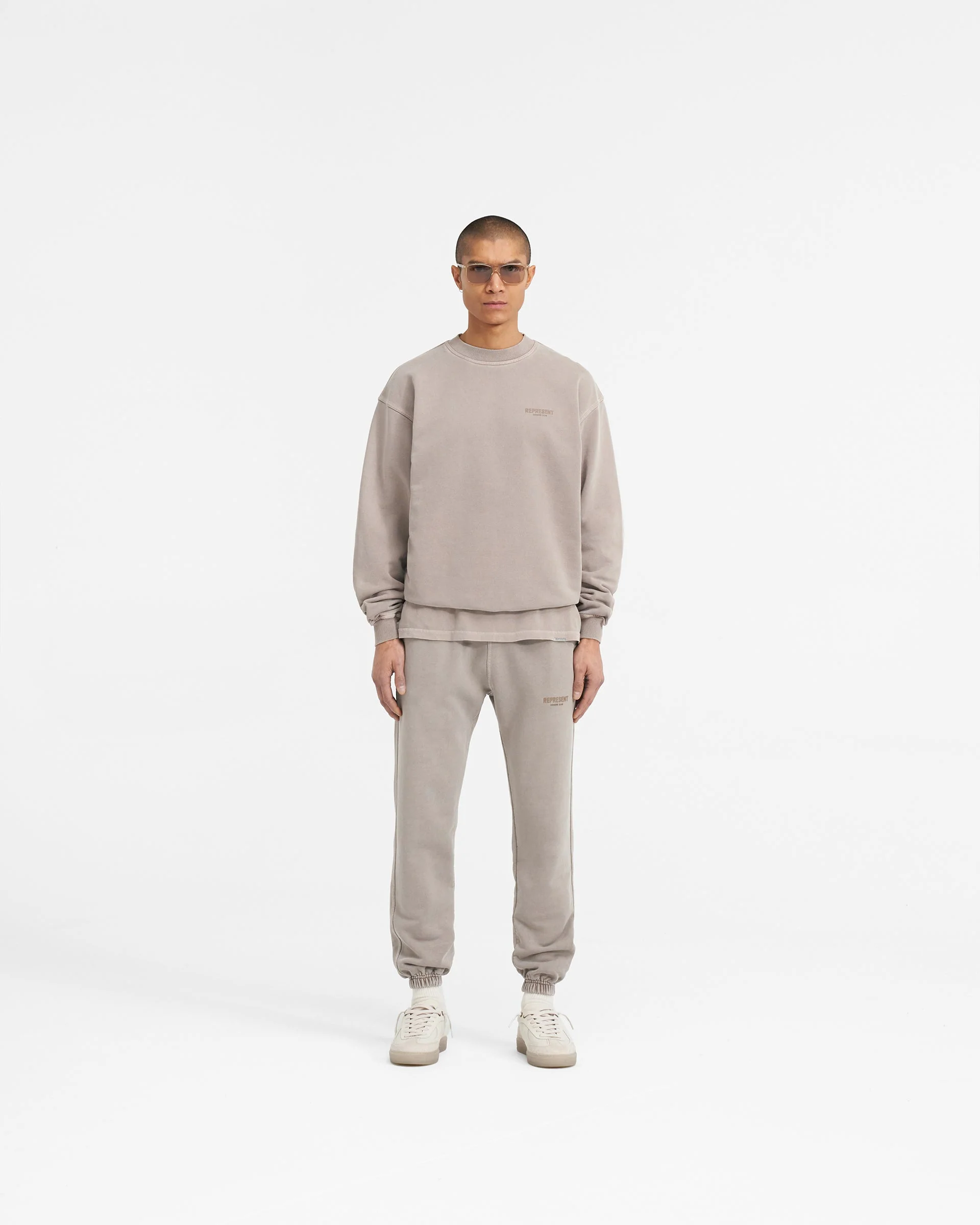 Represent Owners Club Sweater - Mushroom - Image 7