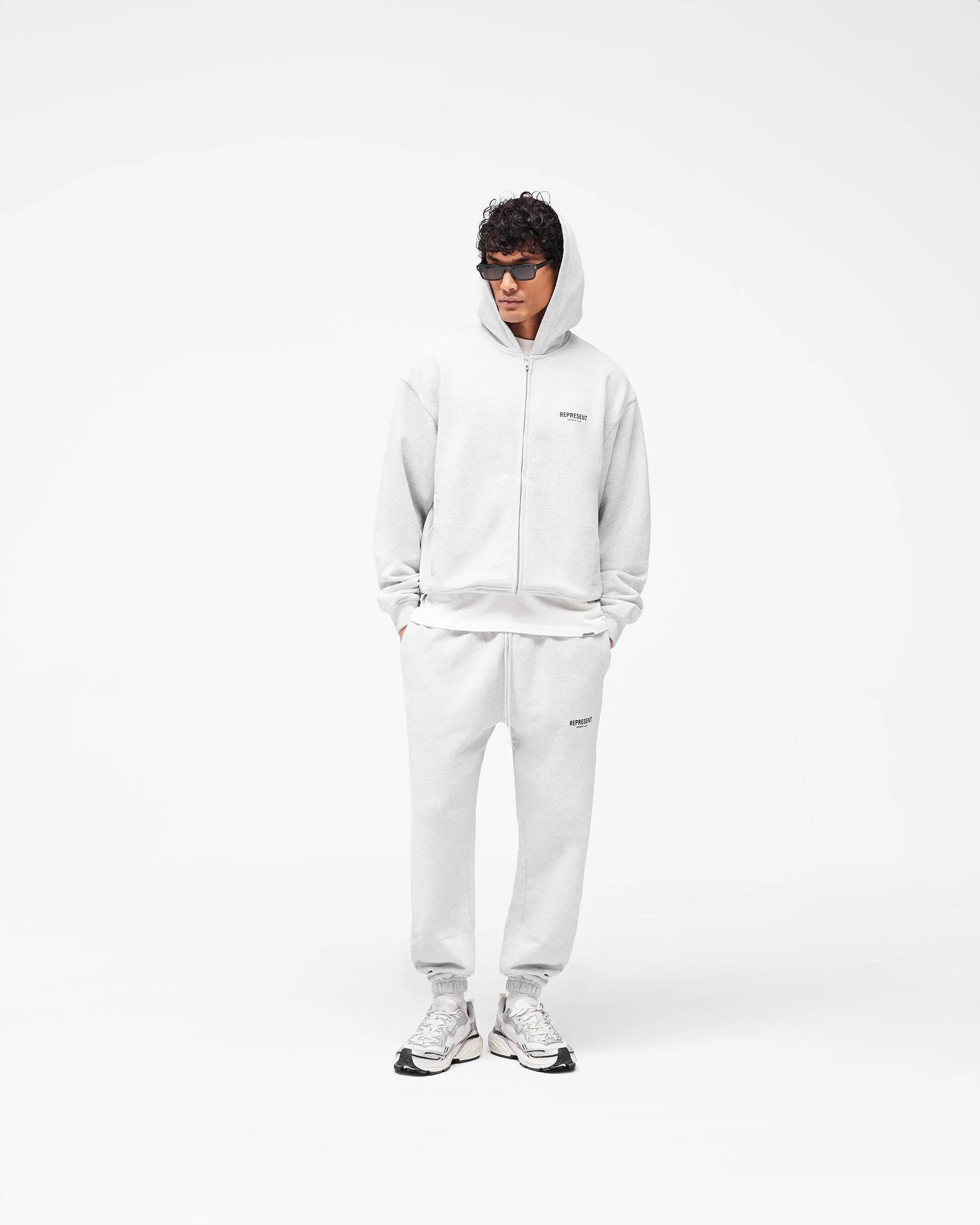 Represent Owners Club Sweatpant - Ash Grey - Image 7