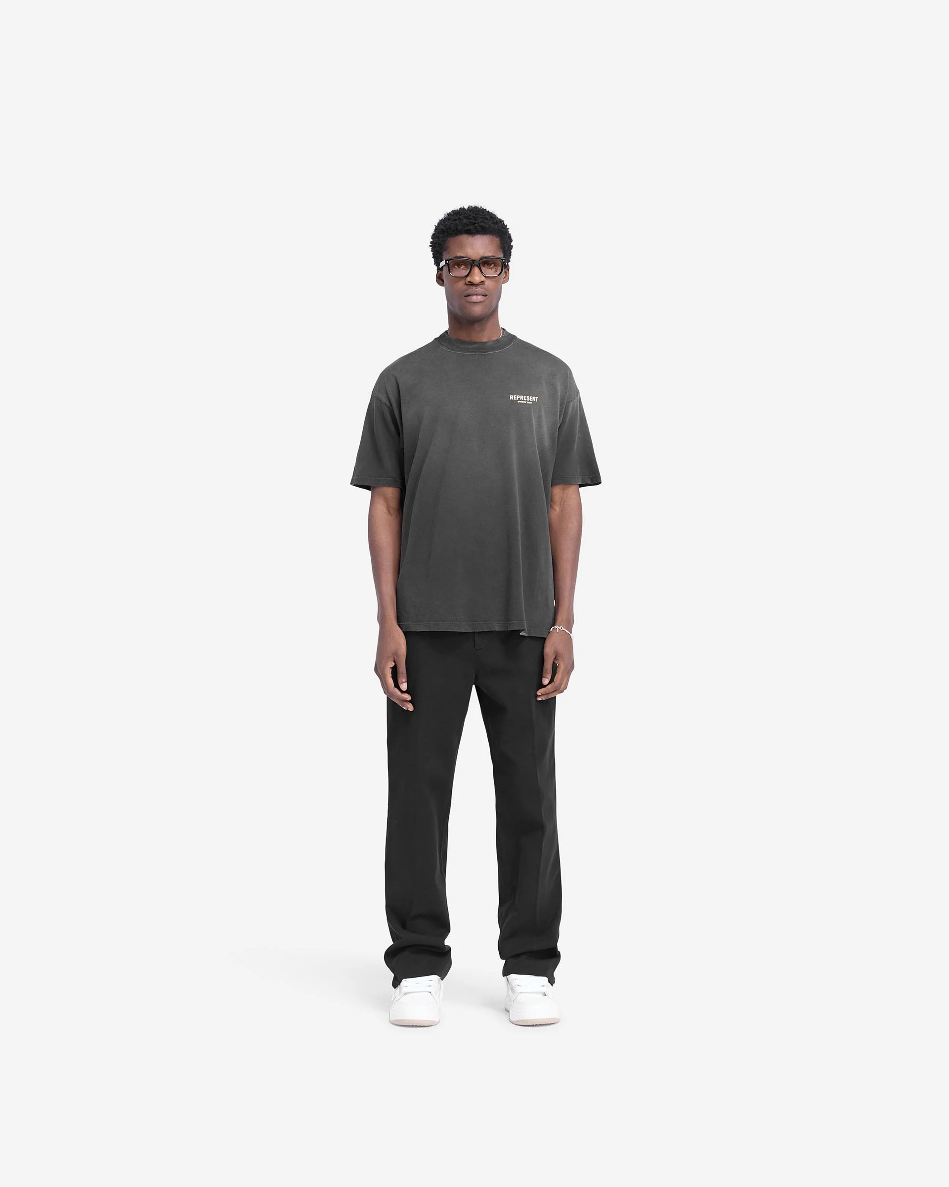 Represent Owners Club T-Shirt - Aged Black - Image 3