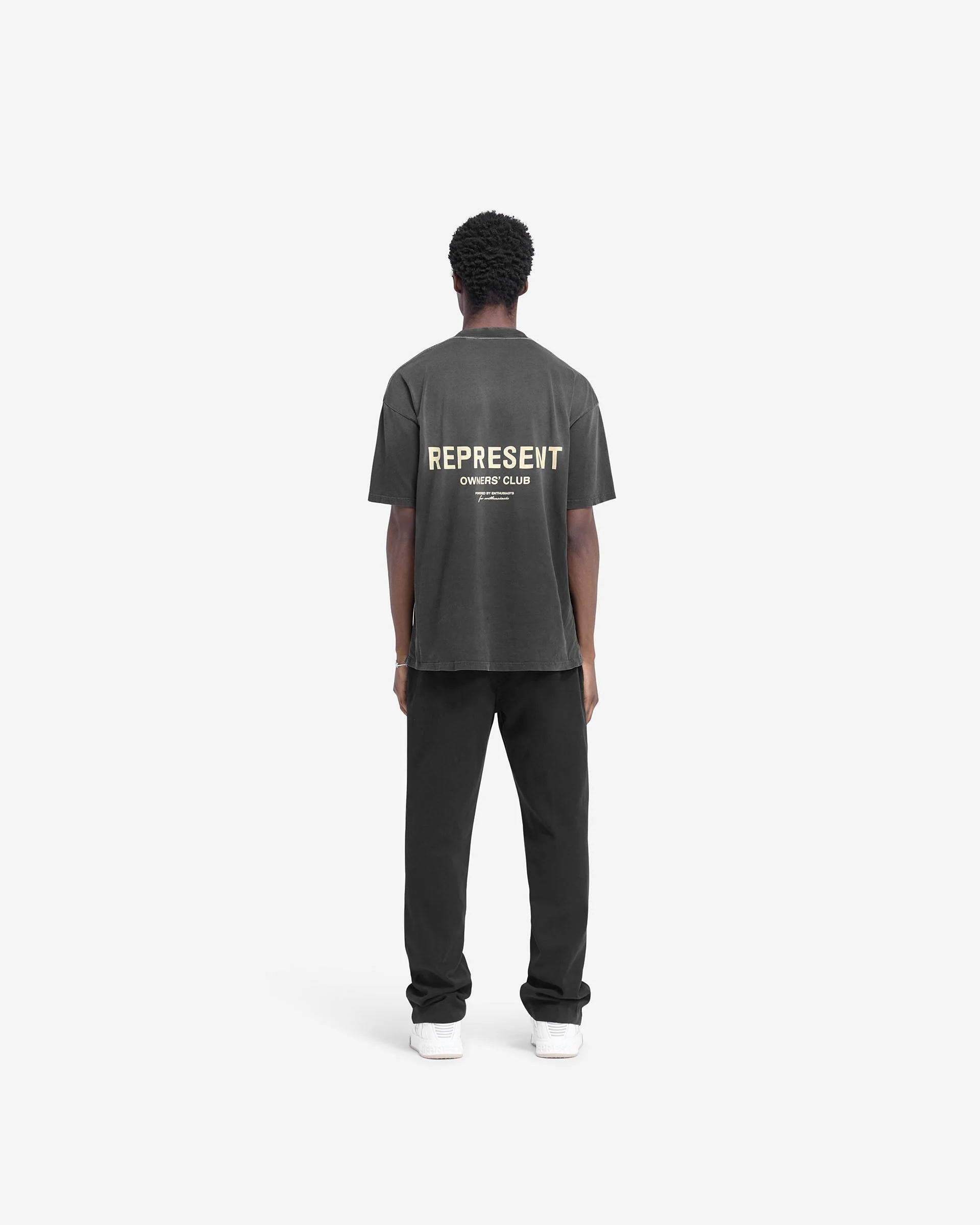 Represent Owners Club T-Shirt - Aged Black - Image 5