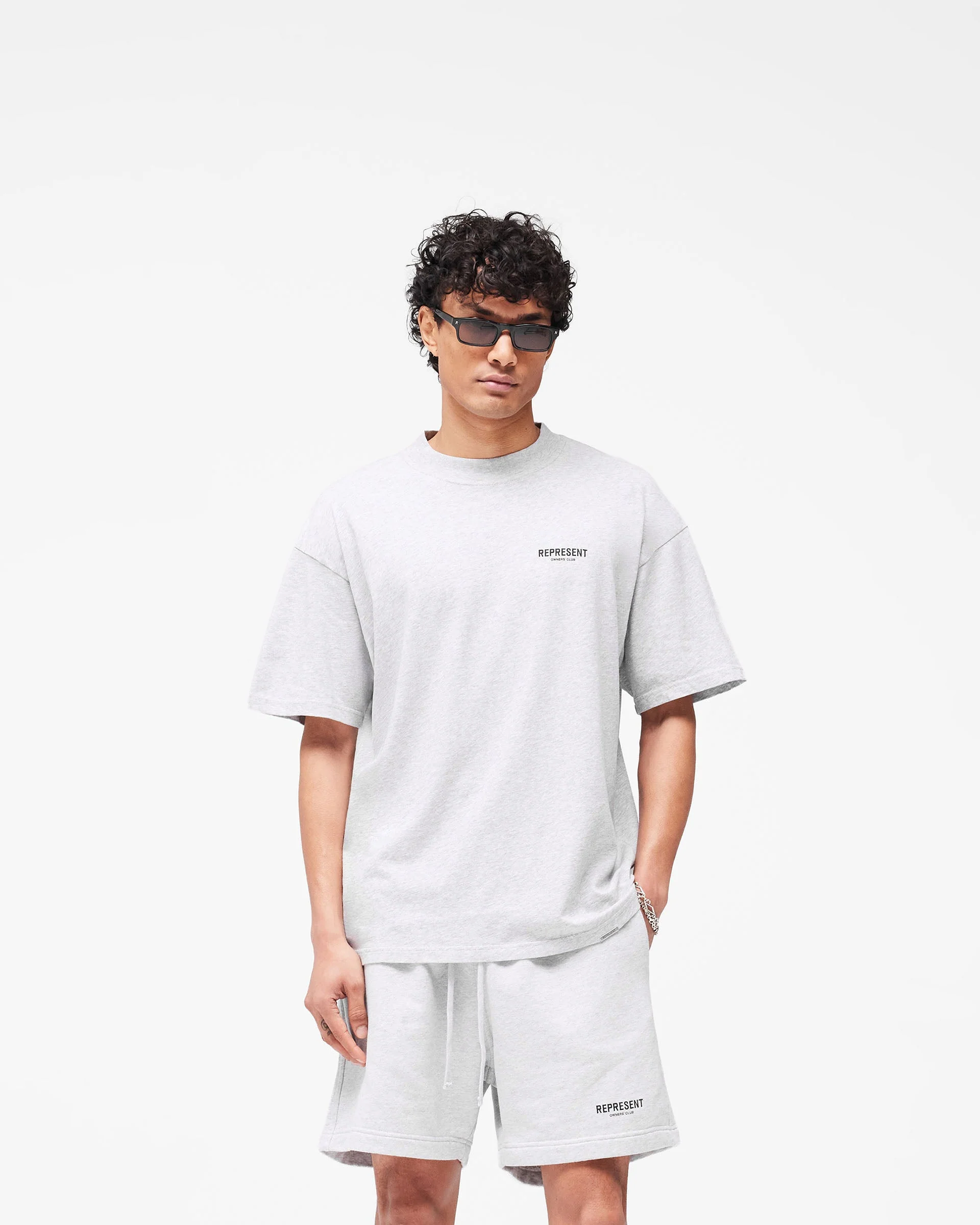Represent Owners Club T-Shirt - Ash Grey - Image 3