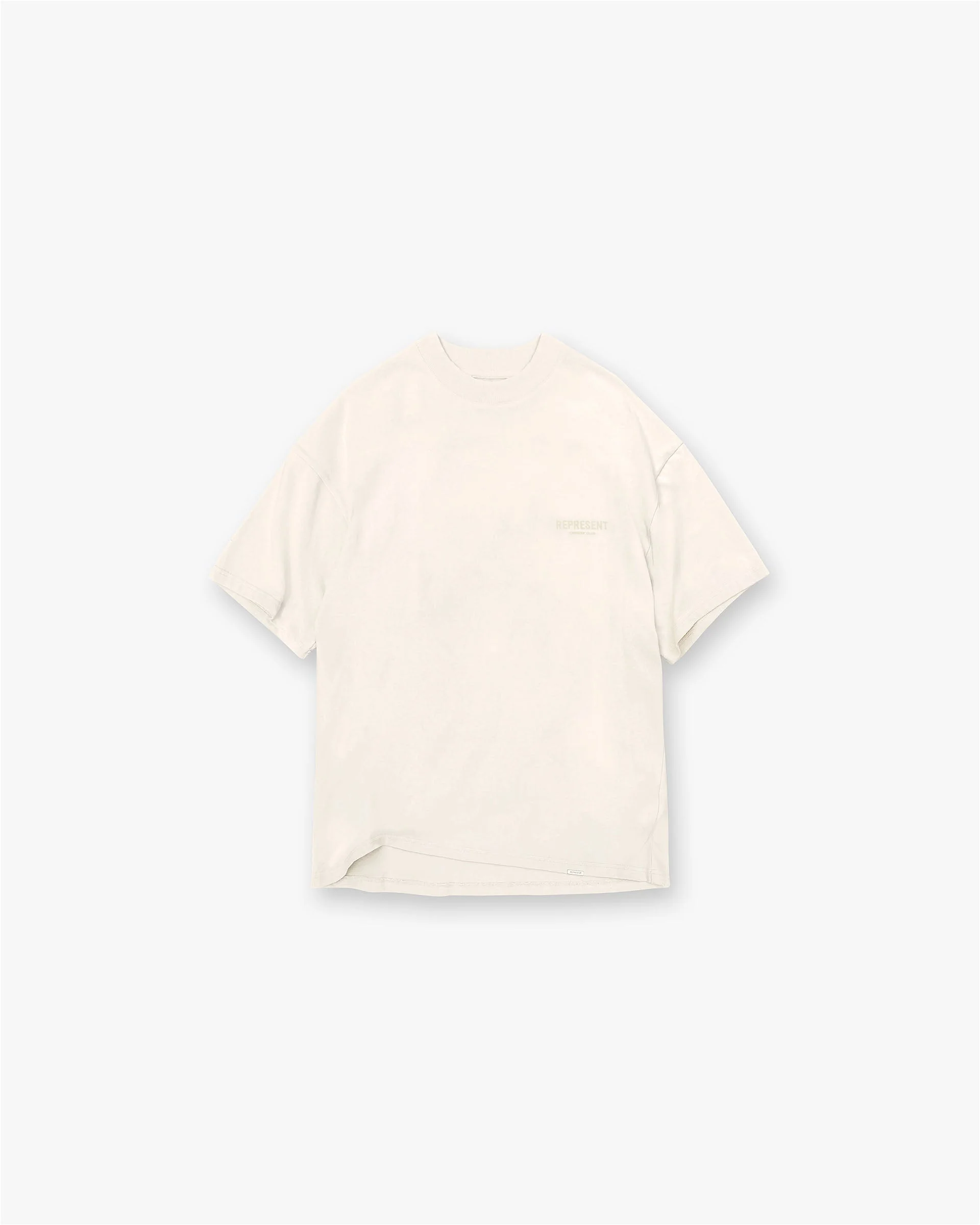 Represent Owners Club T-Shirt - Buttercream - Image 2