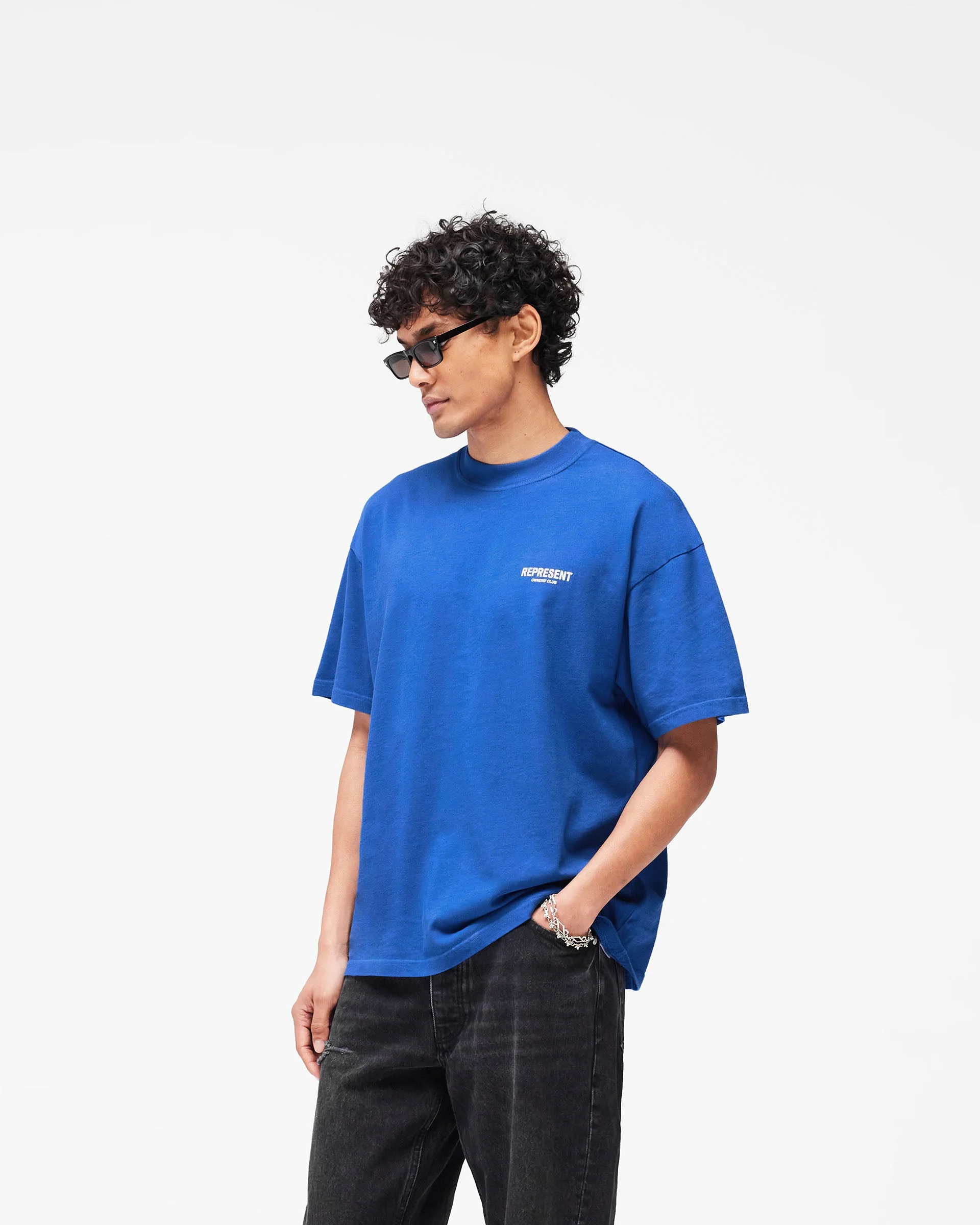 Represent Owners Club T-Shirt - Cobalt - Image 5