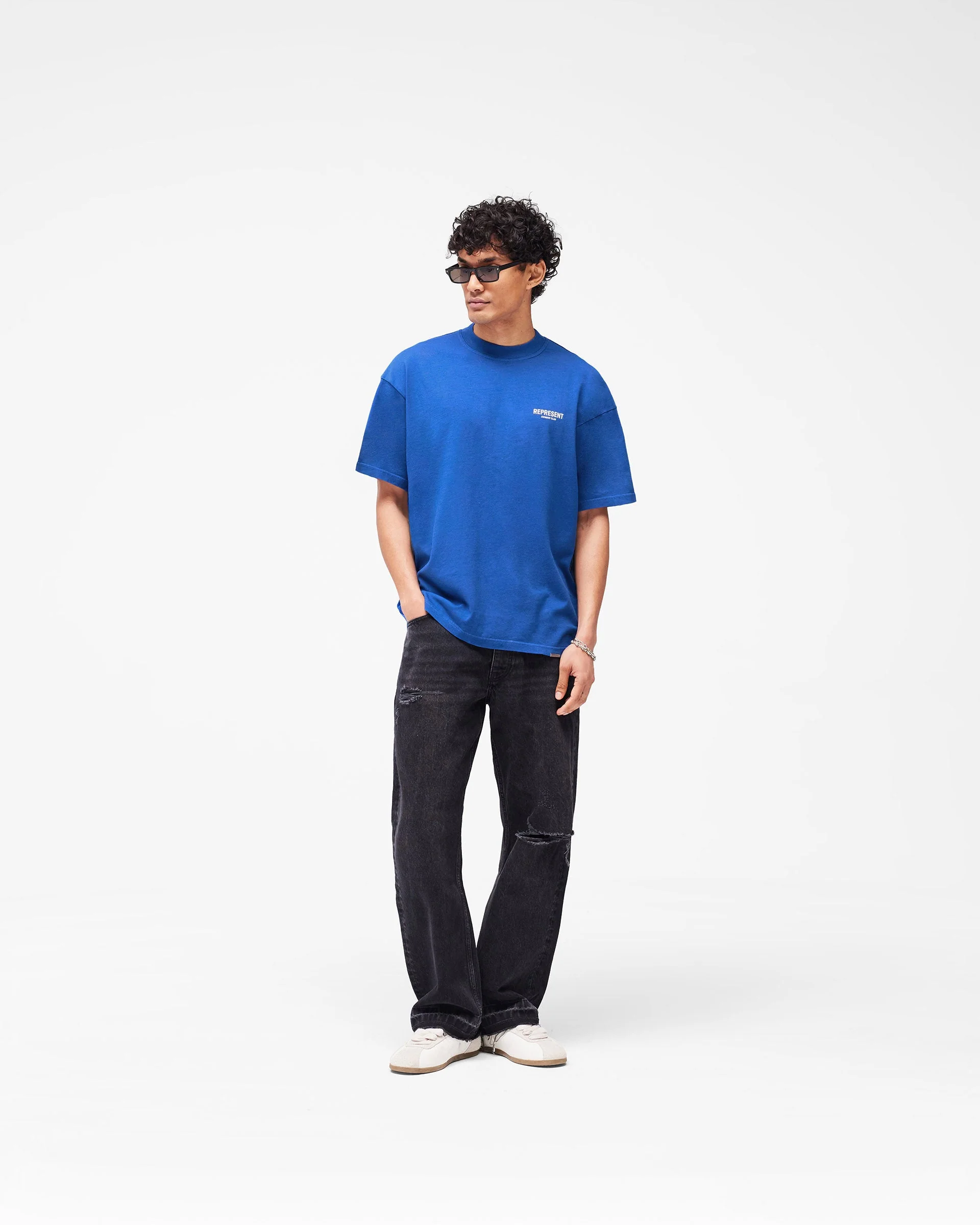 Represent Owners Club T-Shirt - Cobalt - Image 8