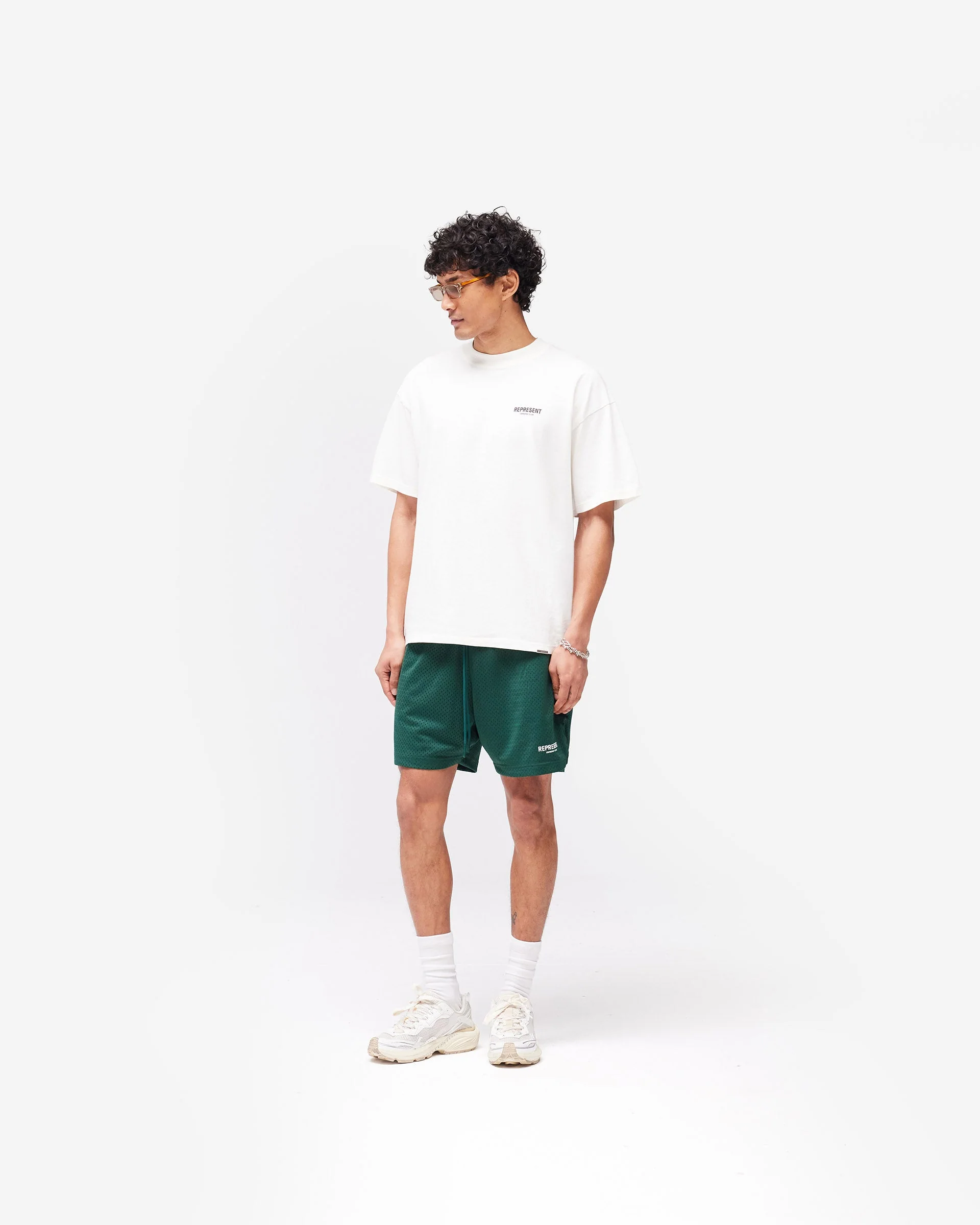 Represent Owners Club T-Shirt - Flat White - Image 8