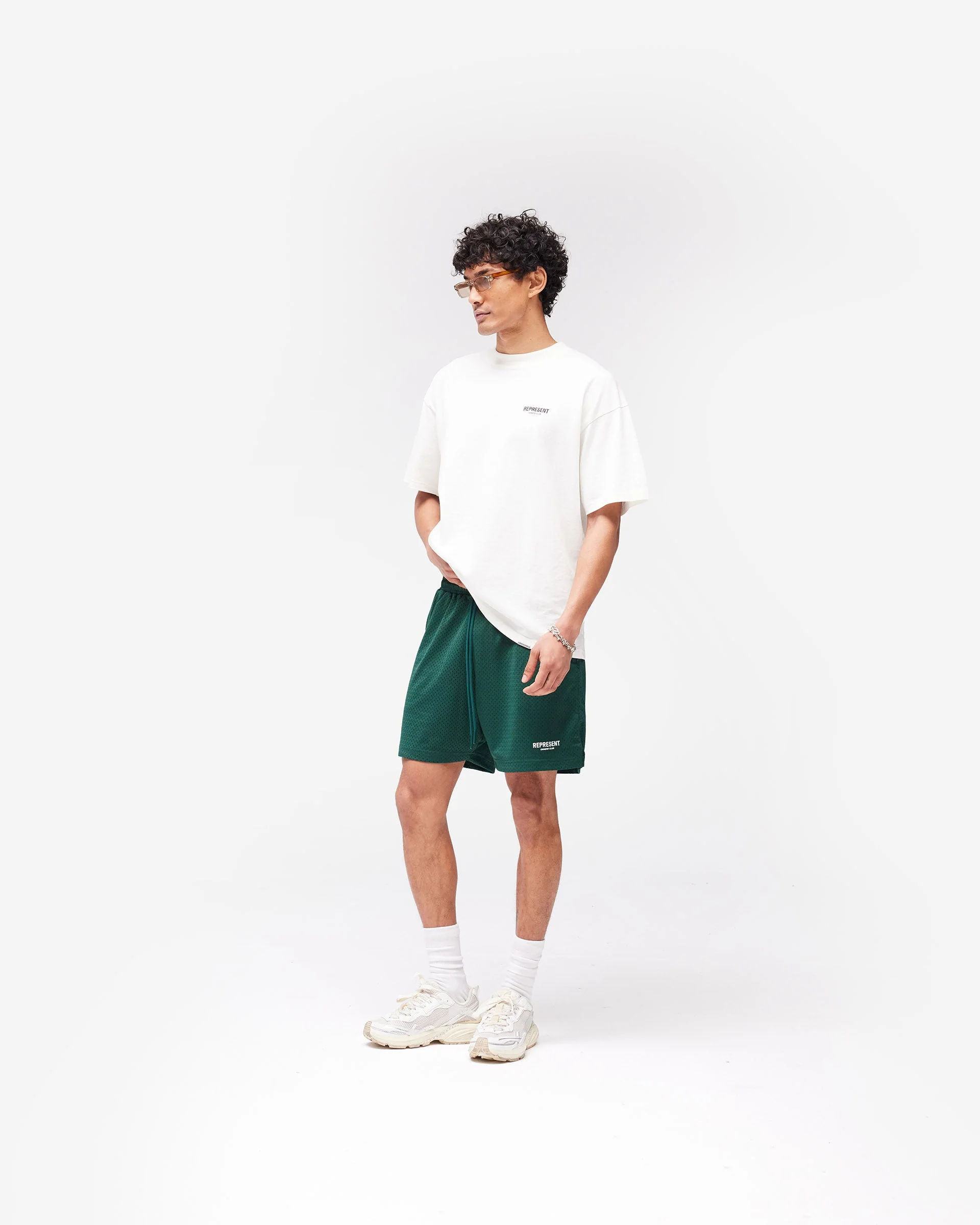 Represent Owners Club T-Shirt - Flat White - Image 9