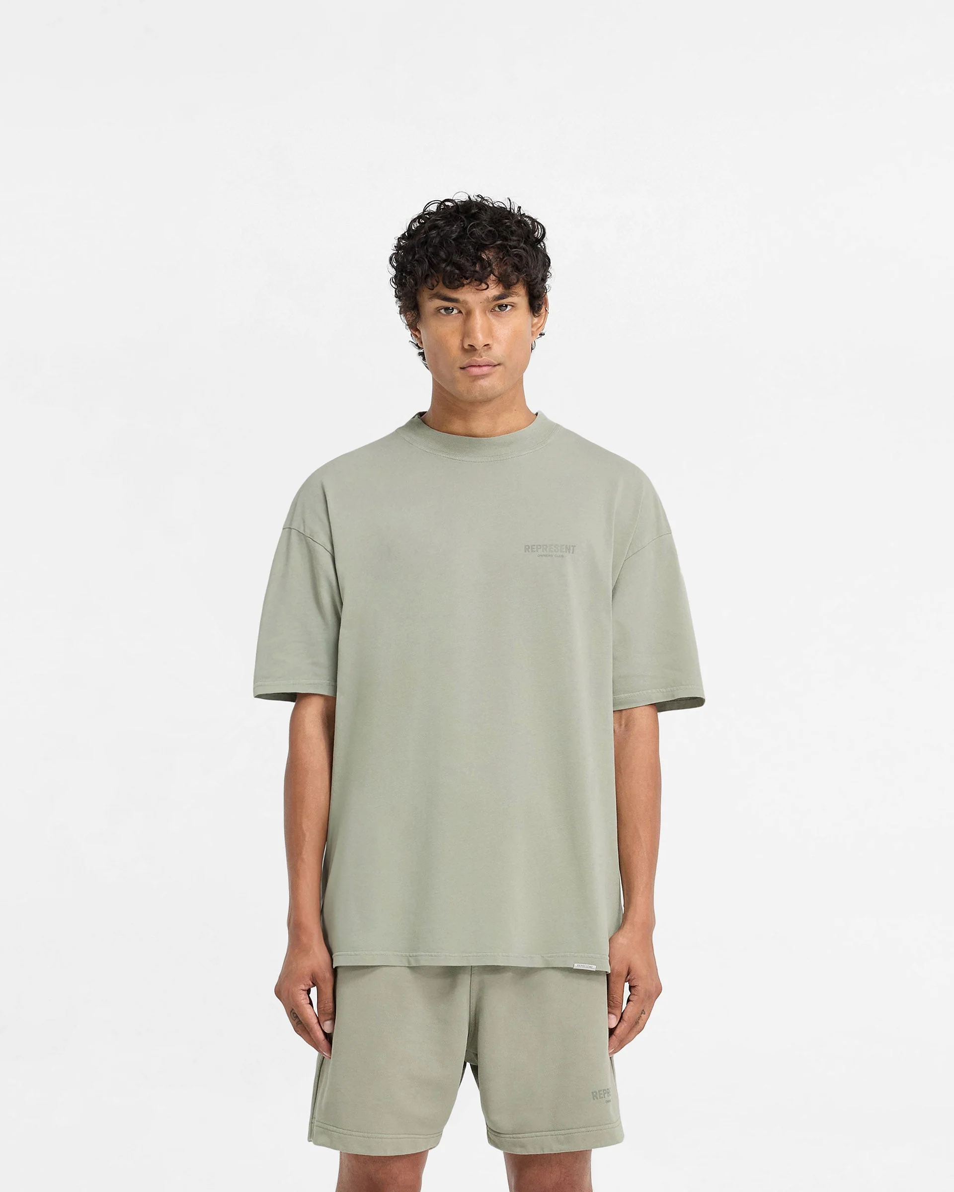 Represent Owners Club T-Shirt - Pastel Green - Image 3