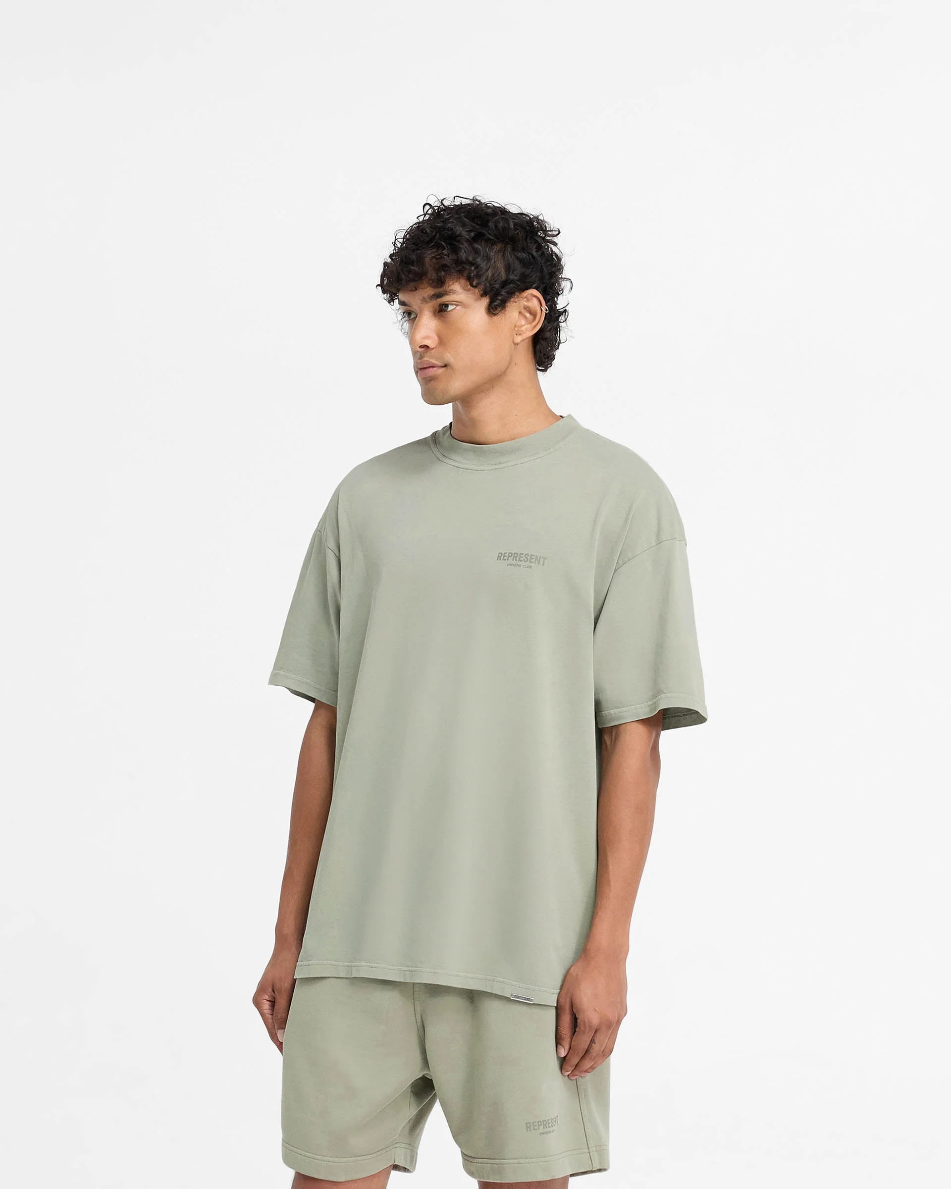 Represent Owners Club T-Shirt - Pastel Green - Image 4