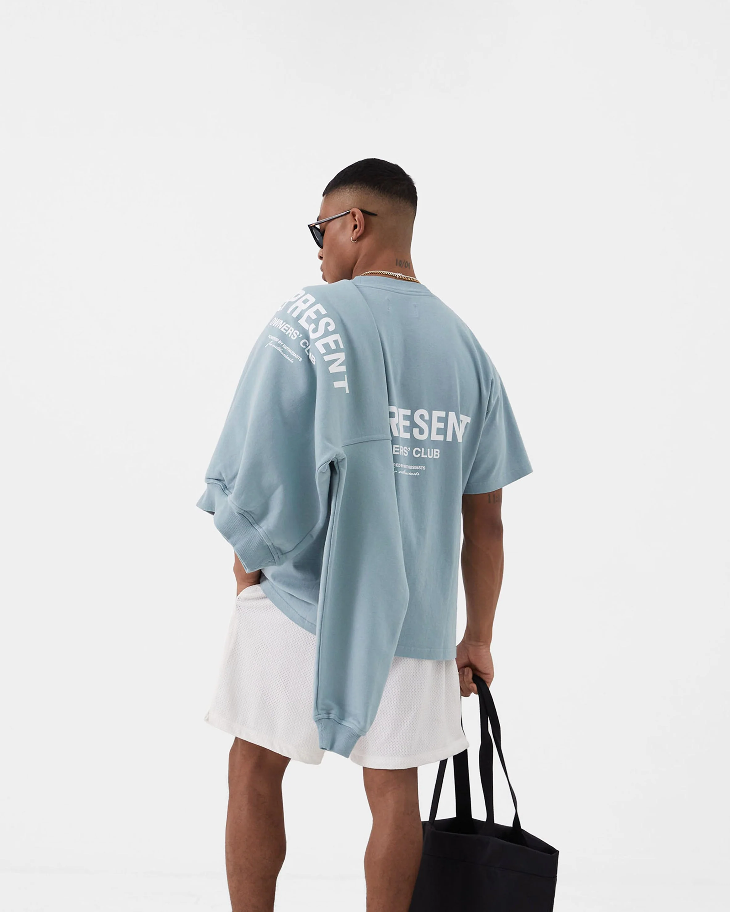 Represent Owners Club T-Shirt - Powder Blue - Image 4