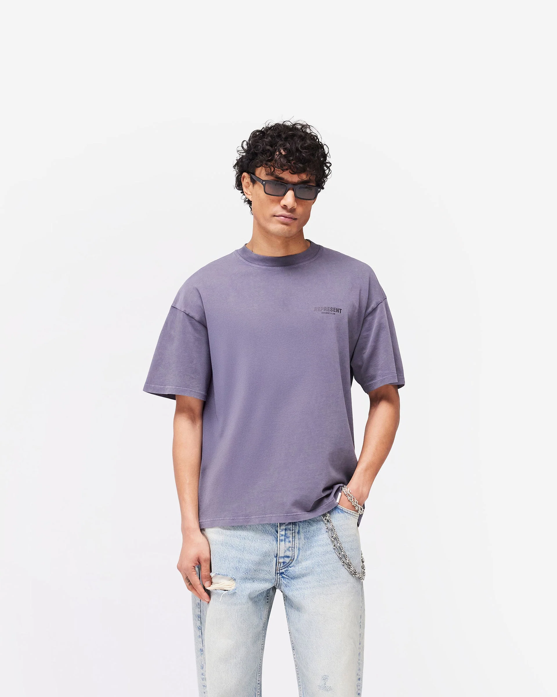 Represent Owners Club T-Shirt - Storm - Image 3
