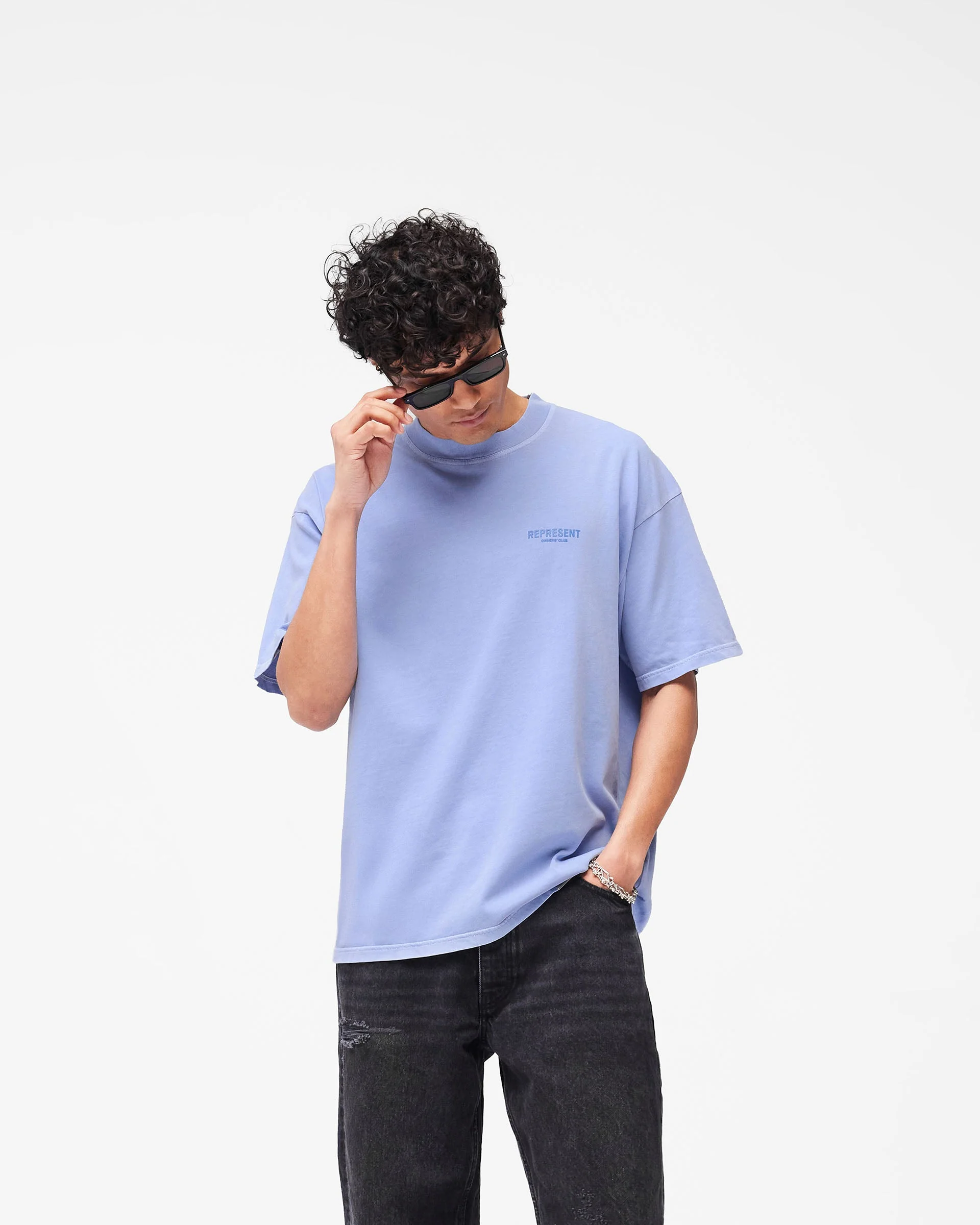 Represent Owners Club T-Shirt - Vista Blue - Image 5