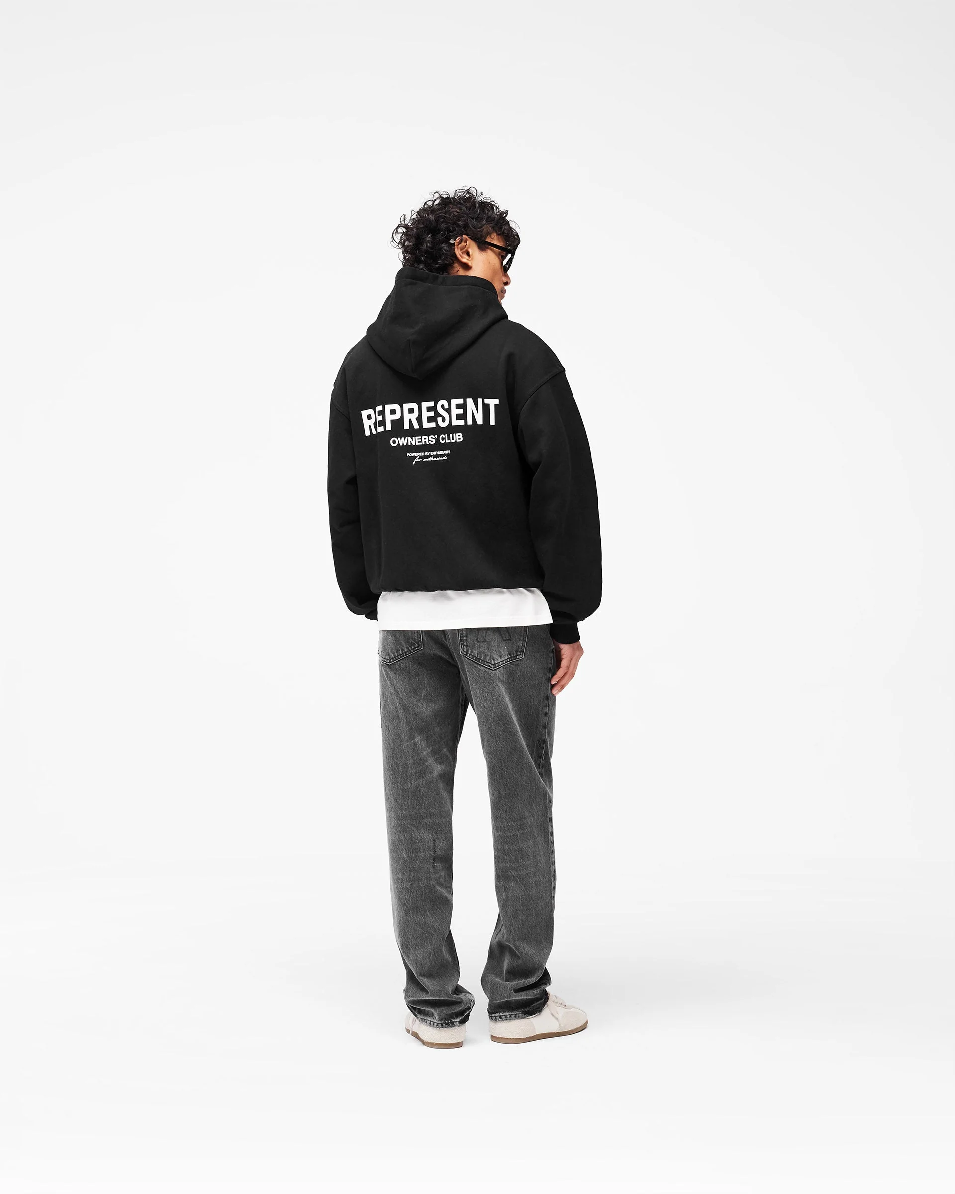 Represent Owners Club Zip Hoodie - Black - Image 12