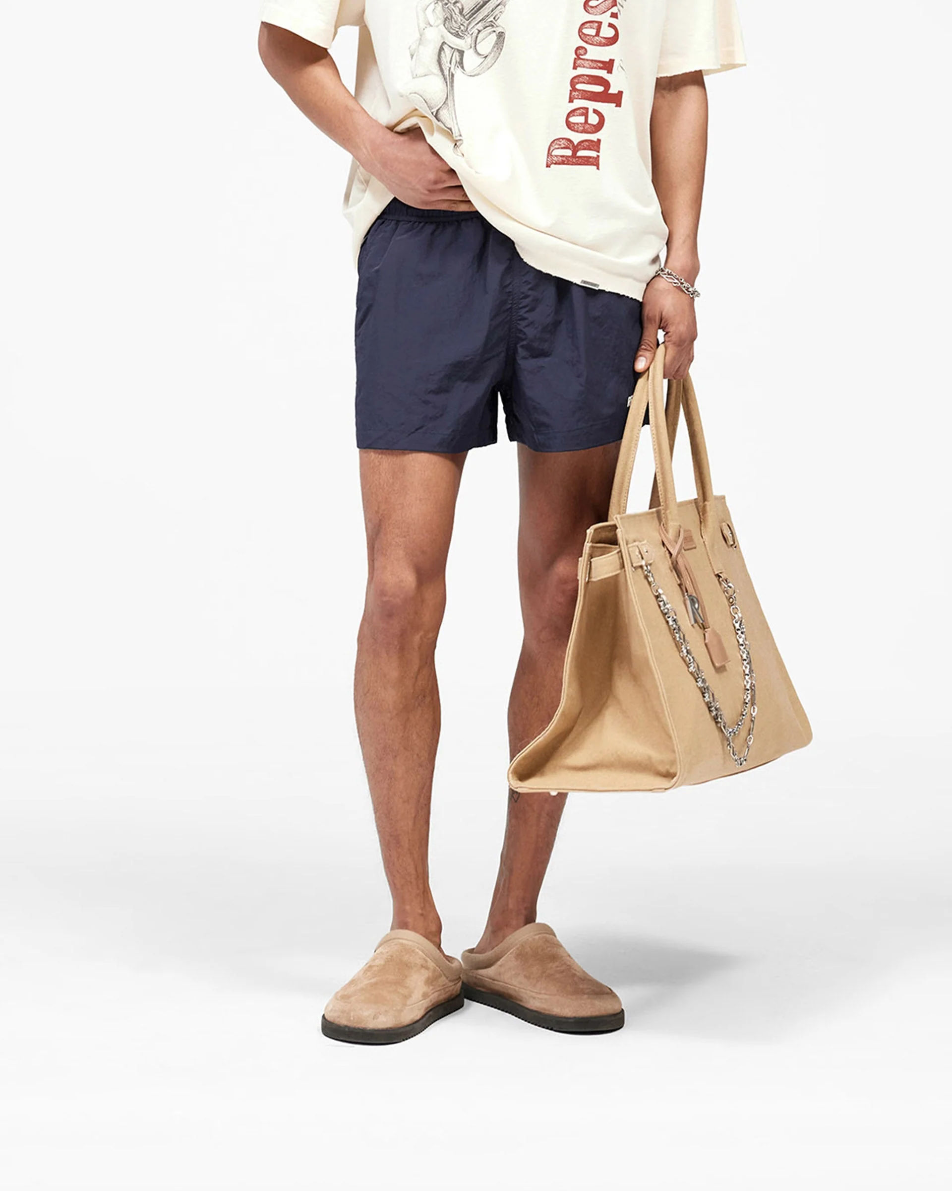 Represent Swim Short - Navy - Image 2