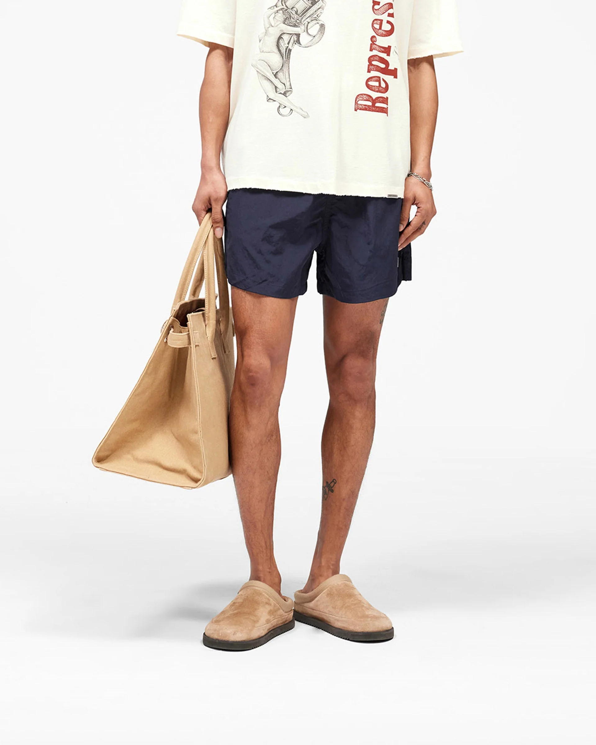 Represent Swim Short - Navy - Image 3