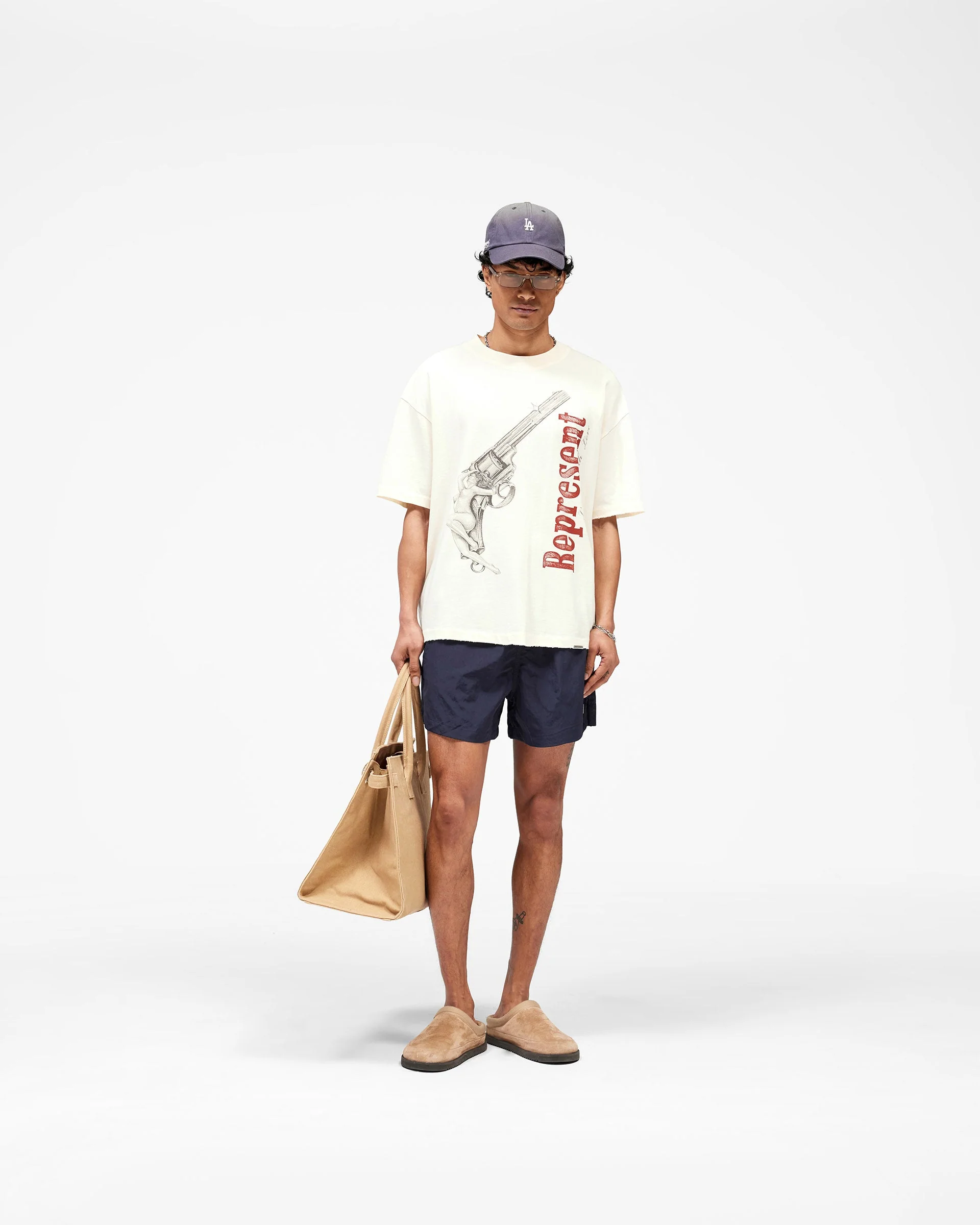 Represent Swim Short - Navy - Image 7
