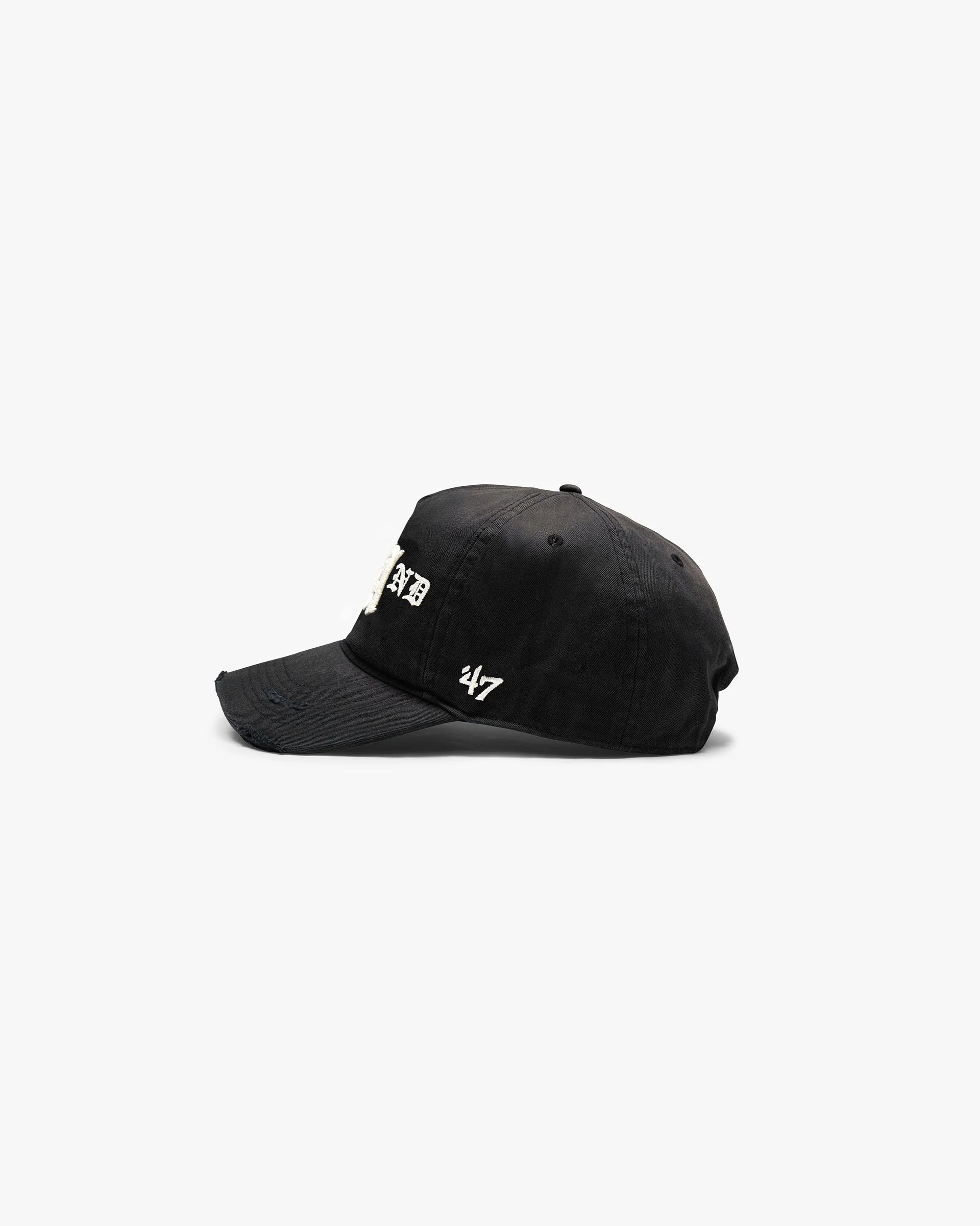 Represent X 47 EngLAnd Old English Cap - Aged Black - Image 4
