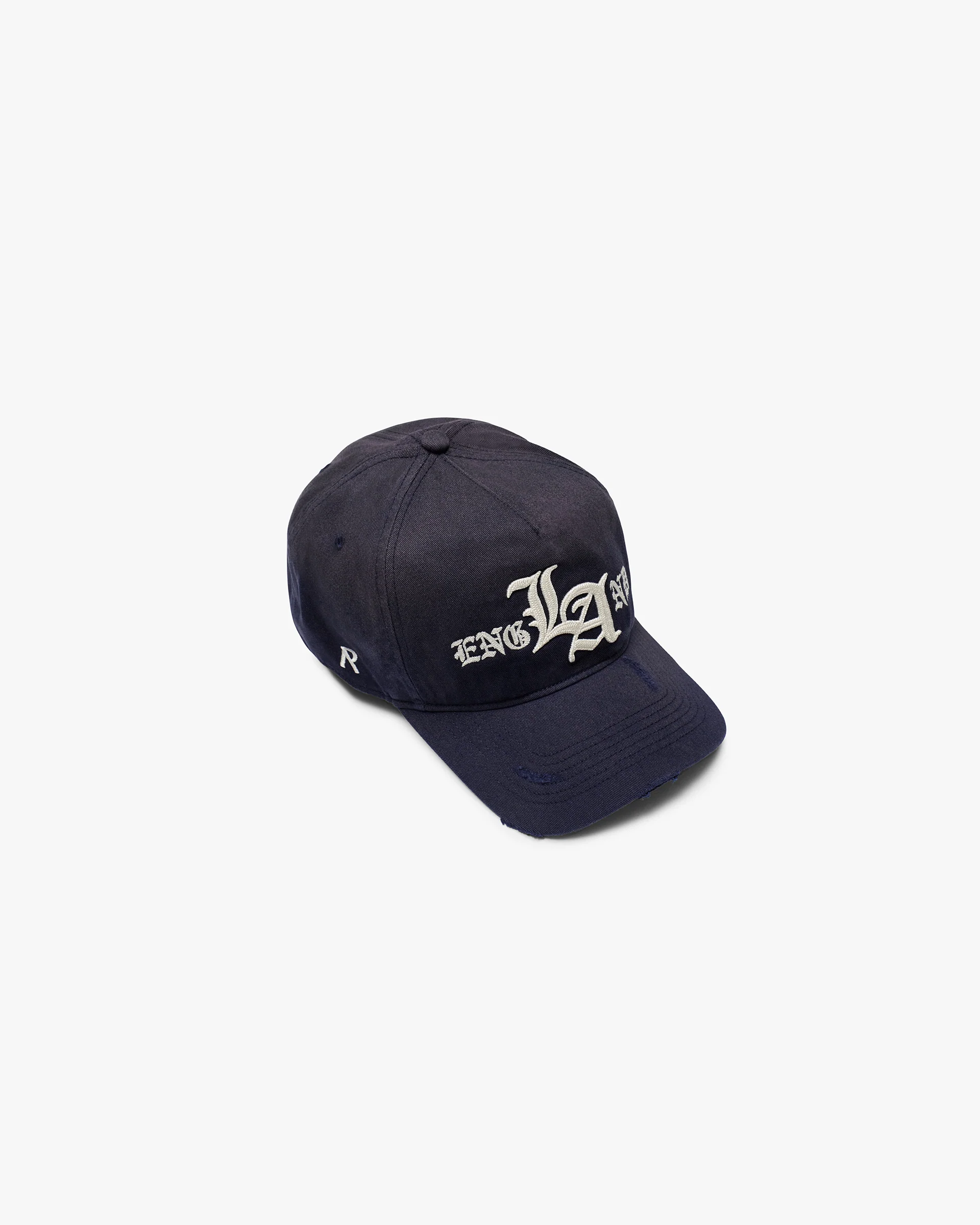 Represent X 47 EngLAnd Old English Cap - Washed Navy - Image 3