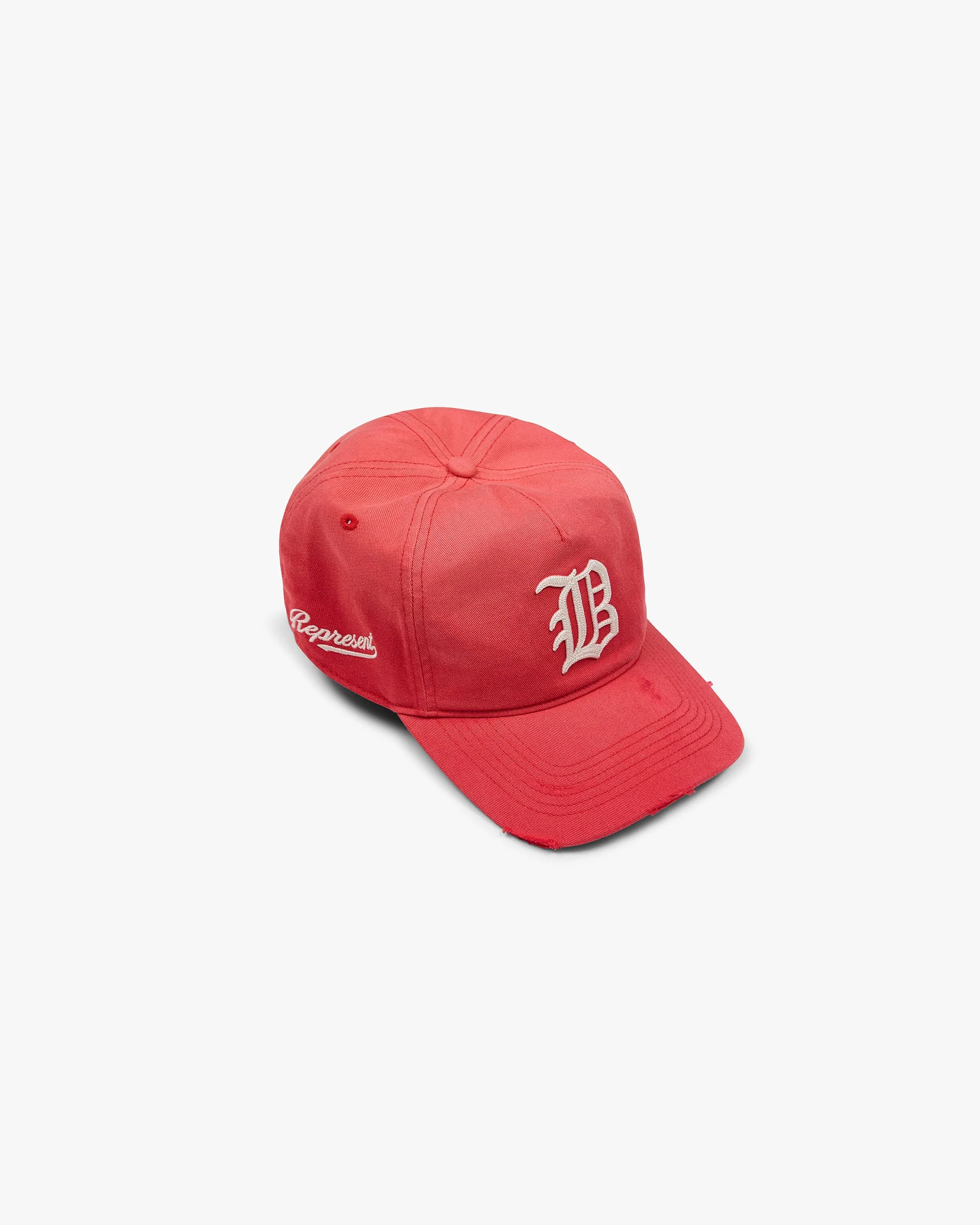 Represent X 47 Brooklyn Dodgers Cap - Washed Red - Image 3