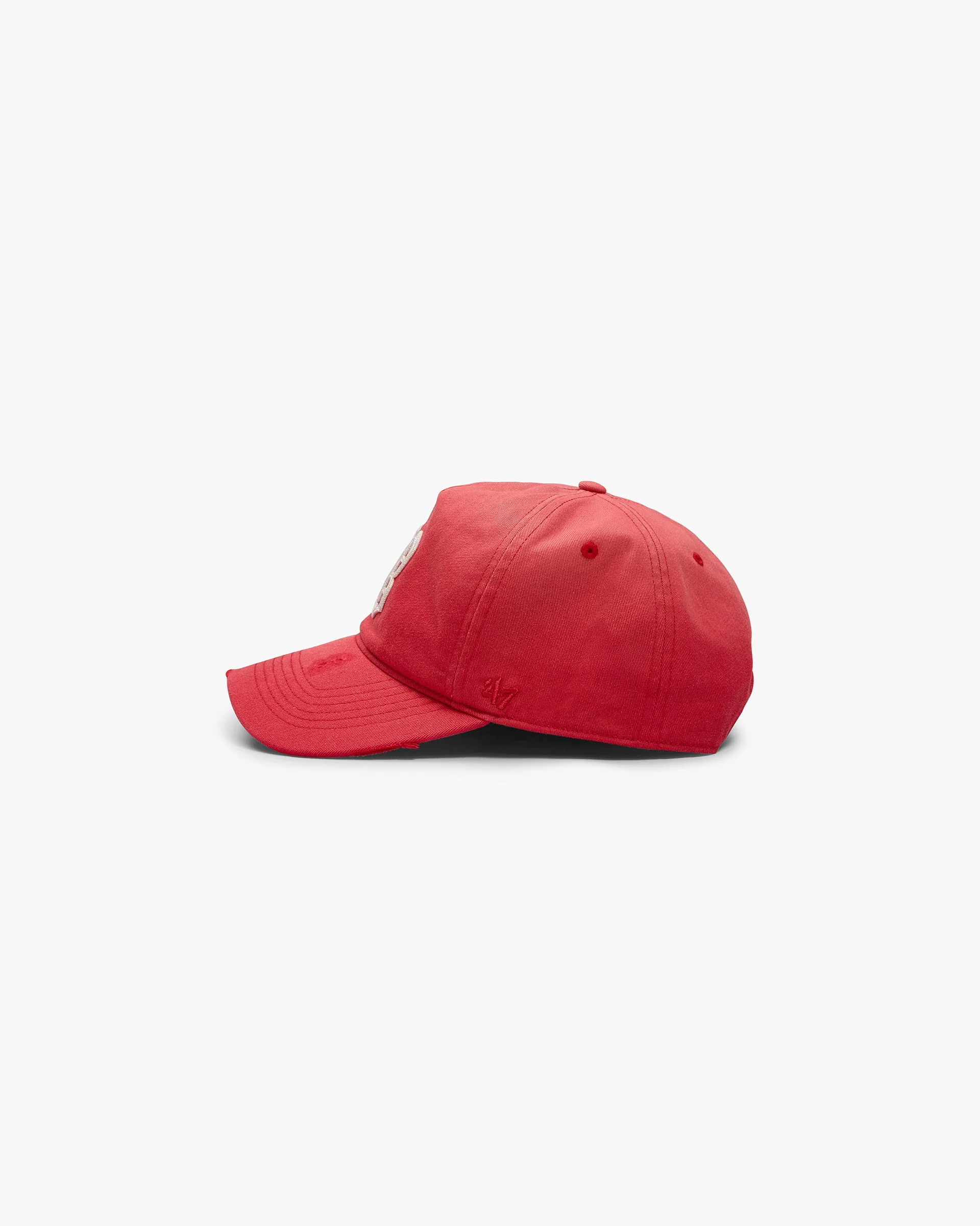 Represent X 47 Brooklyn Dodgers Cap - Washed Red - Image 4