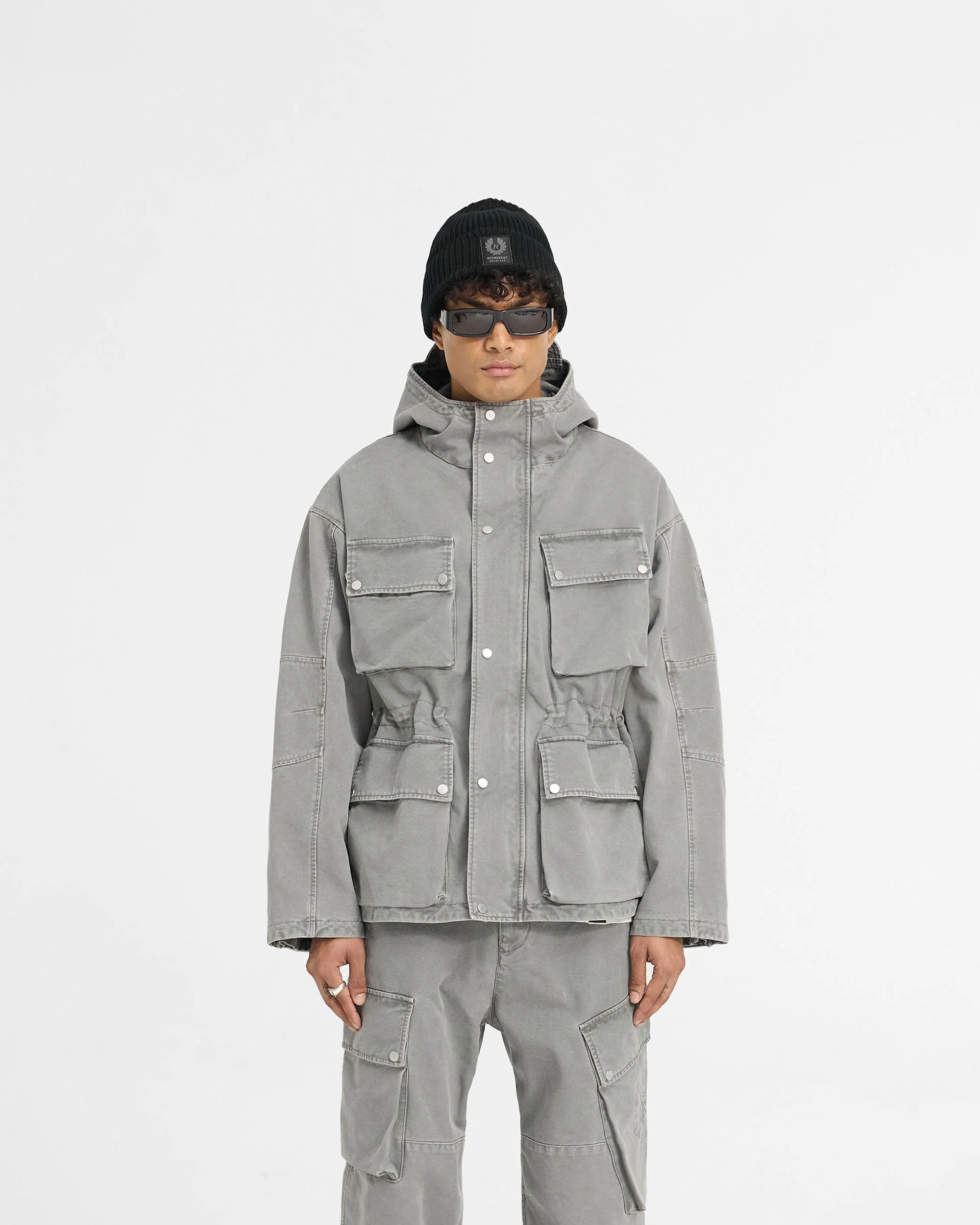Represent X Belstaff Enduro Jacket - Shadow - Image 3