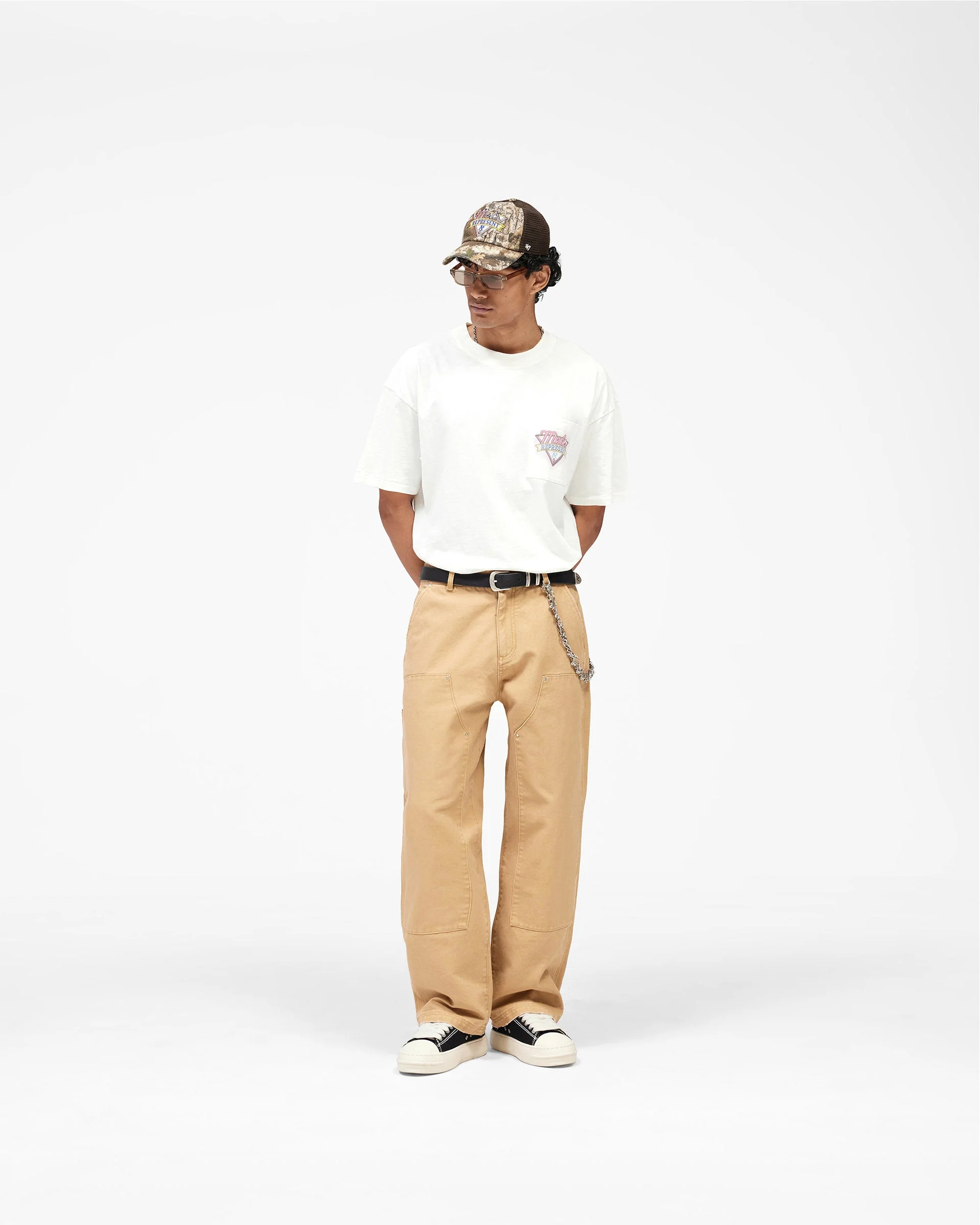 Represent x Mels Diner T-Shirt - Flat White - Image 10
