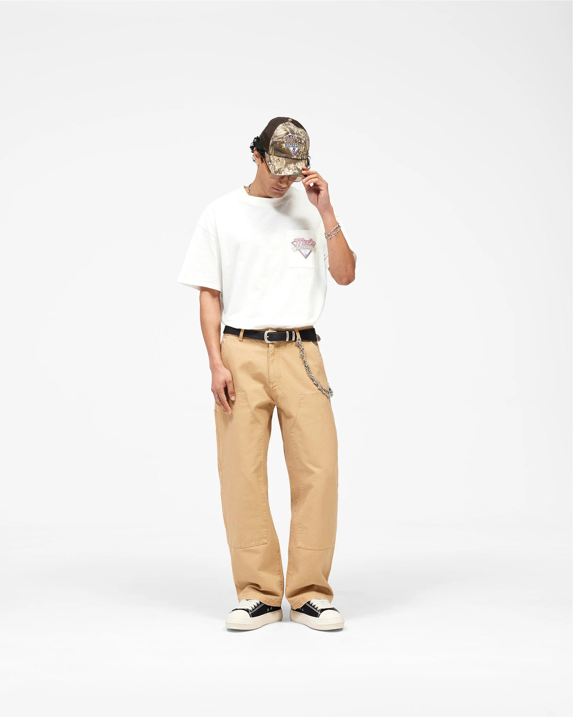 Represent x Mels Diner T-Shirt - Flat White - Image 11