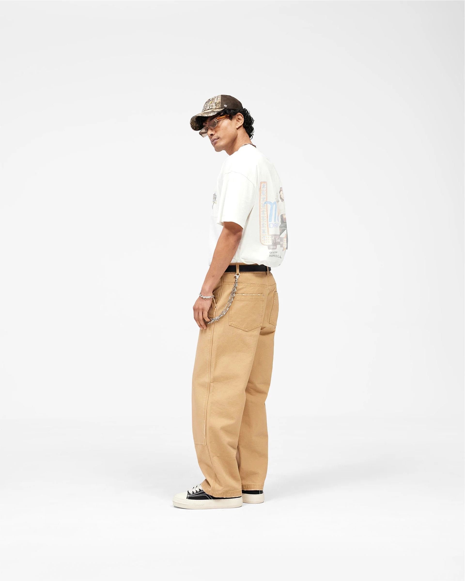 Represent x Mels Diner T-Shirt - Flat White - Image 12